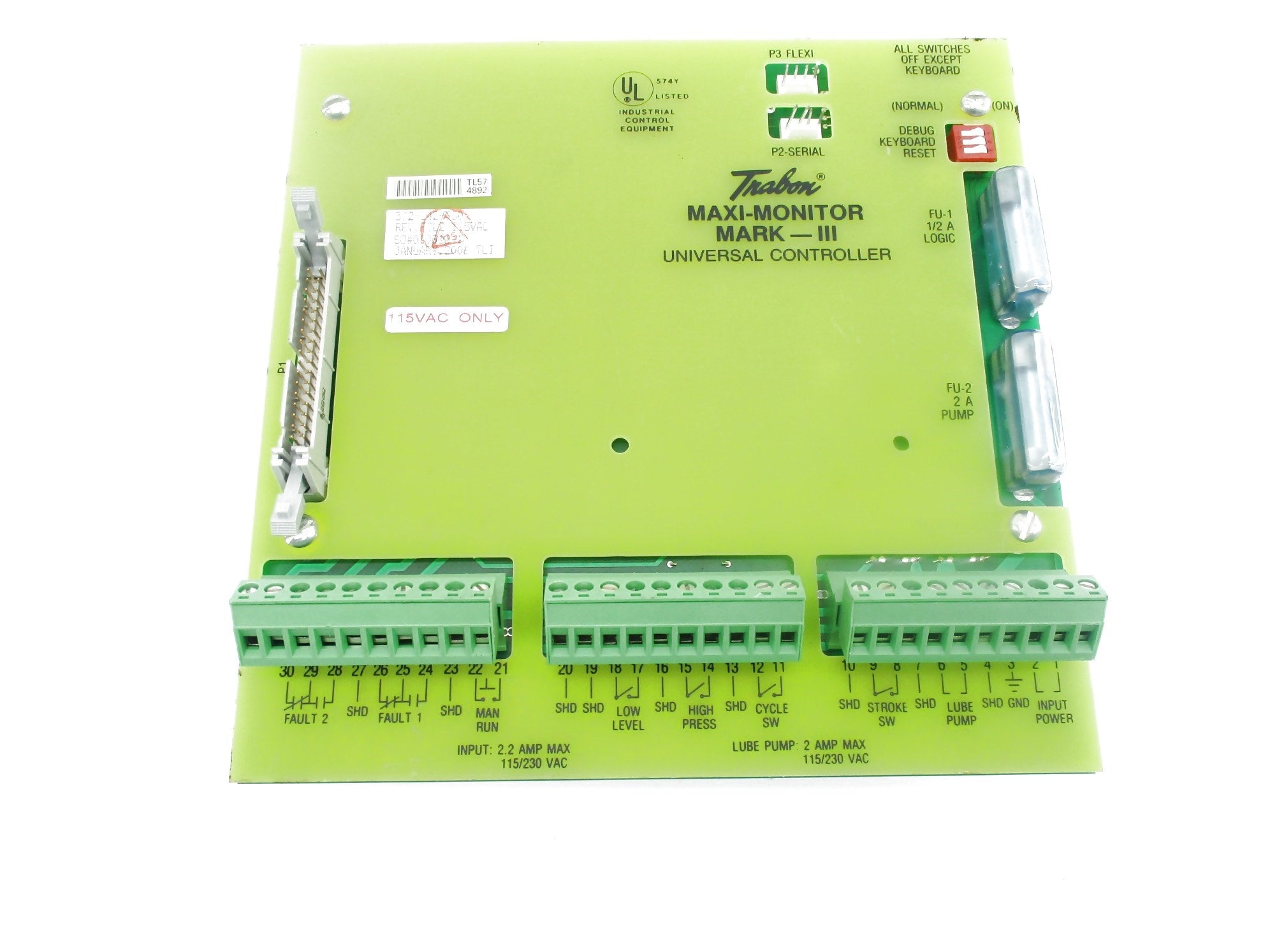 TRABON 572-142-930 REV. FTL2 NSNP