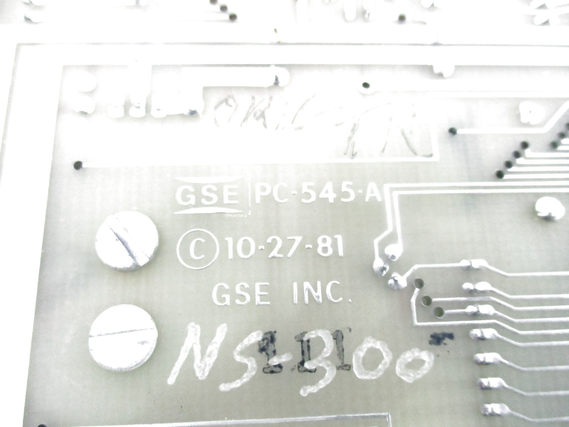 GSE PC-545-A UNMP