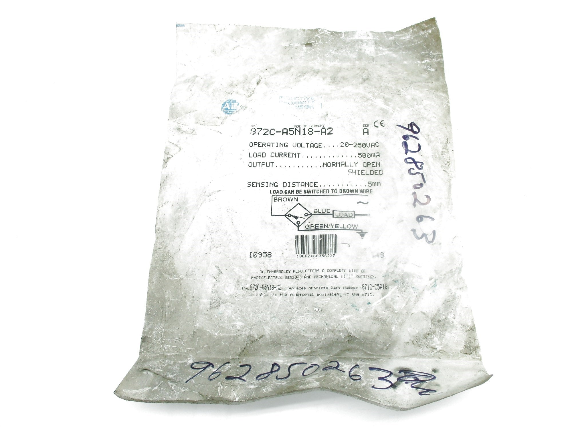 ALLEN BRADLEY 872C-A5N18-A2 SER. A NSMP