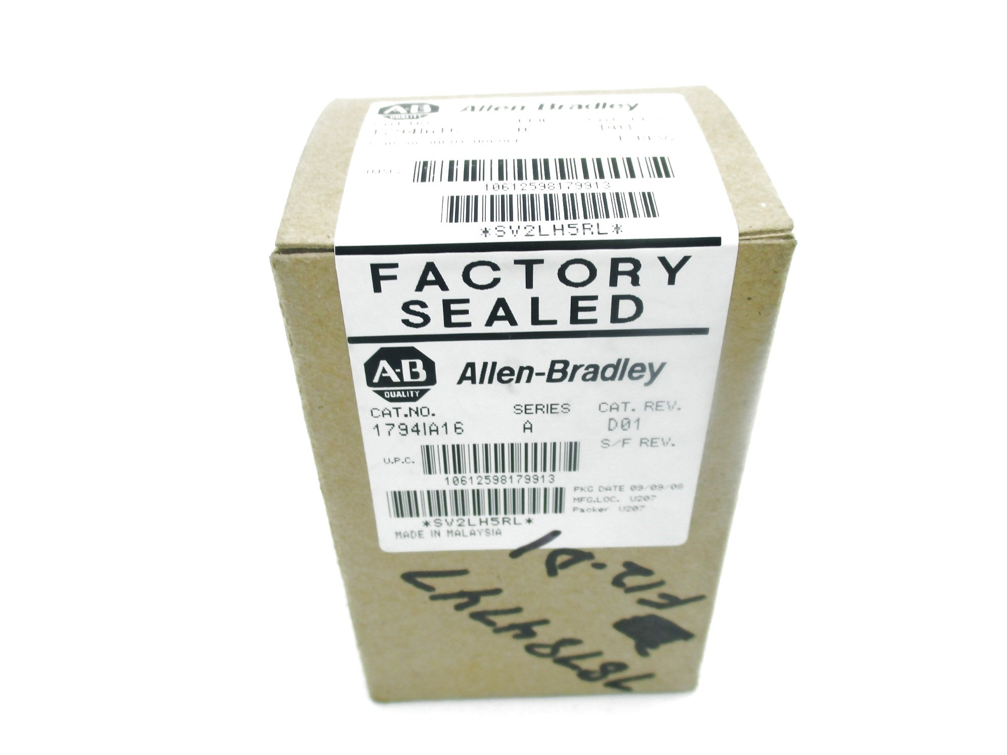 ALLEN BRADLEY 1794-IA16 SER. A DATE: 2008 NSFS