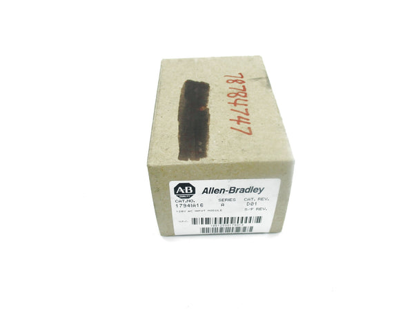 ALLEN BRADLEY 1794-IA16 SER. A DATE: 2007 NSFS