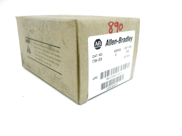 ALLEN BRADLEY 1794-IE8 SER. B DATE: 2008 NSFS