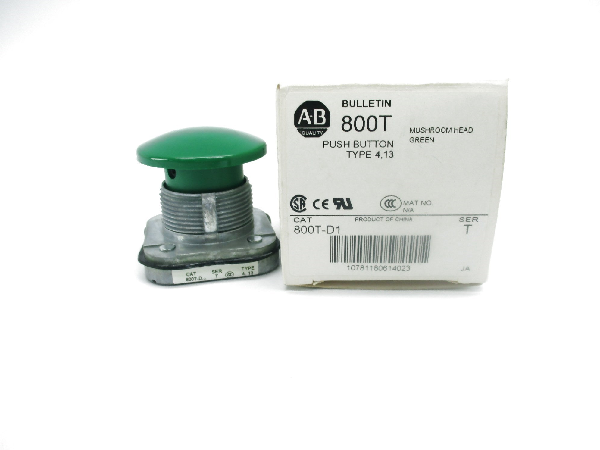 ALLEN BRADLEY 800T-D1 SER. T (WH) NSMP