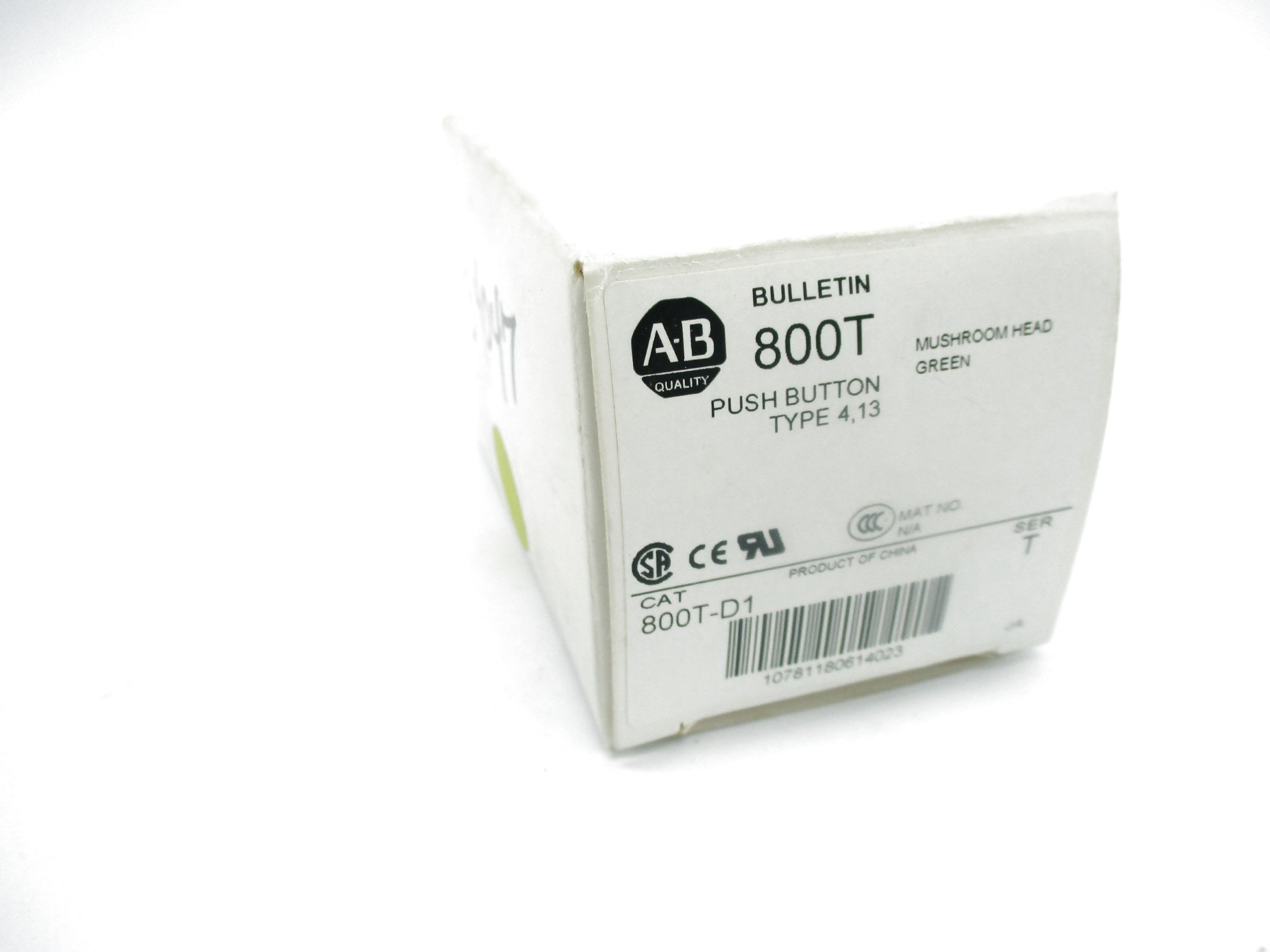 ALLEN BRADLEY 800T-D1 SER. T (WH) NSMP