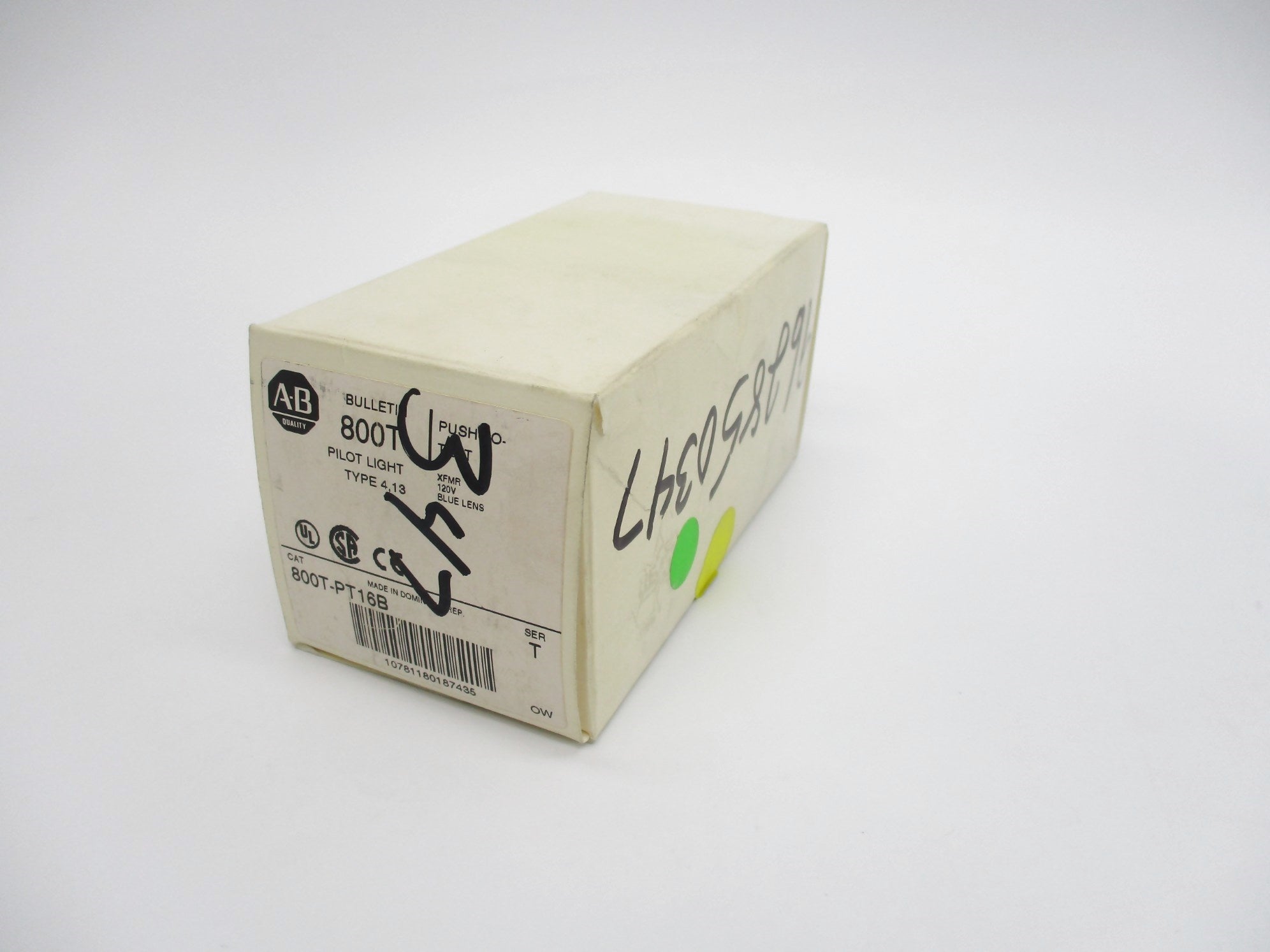INDUSTRIAL SPARE PART 800T-PT16B SER. T 120V (WH) NSMP