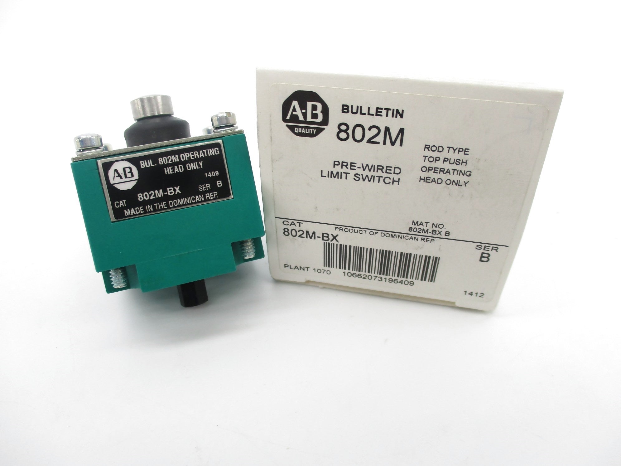 ALLEN BRADLEY 802M-BX SER. B (WH) NSMP