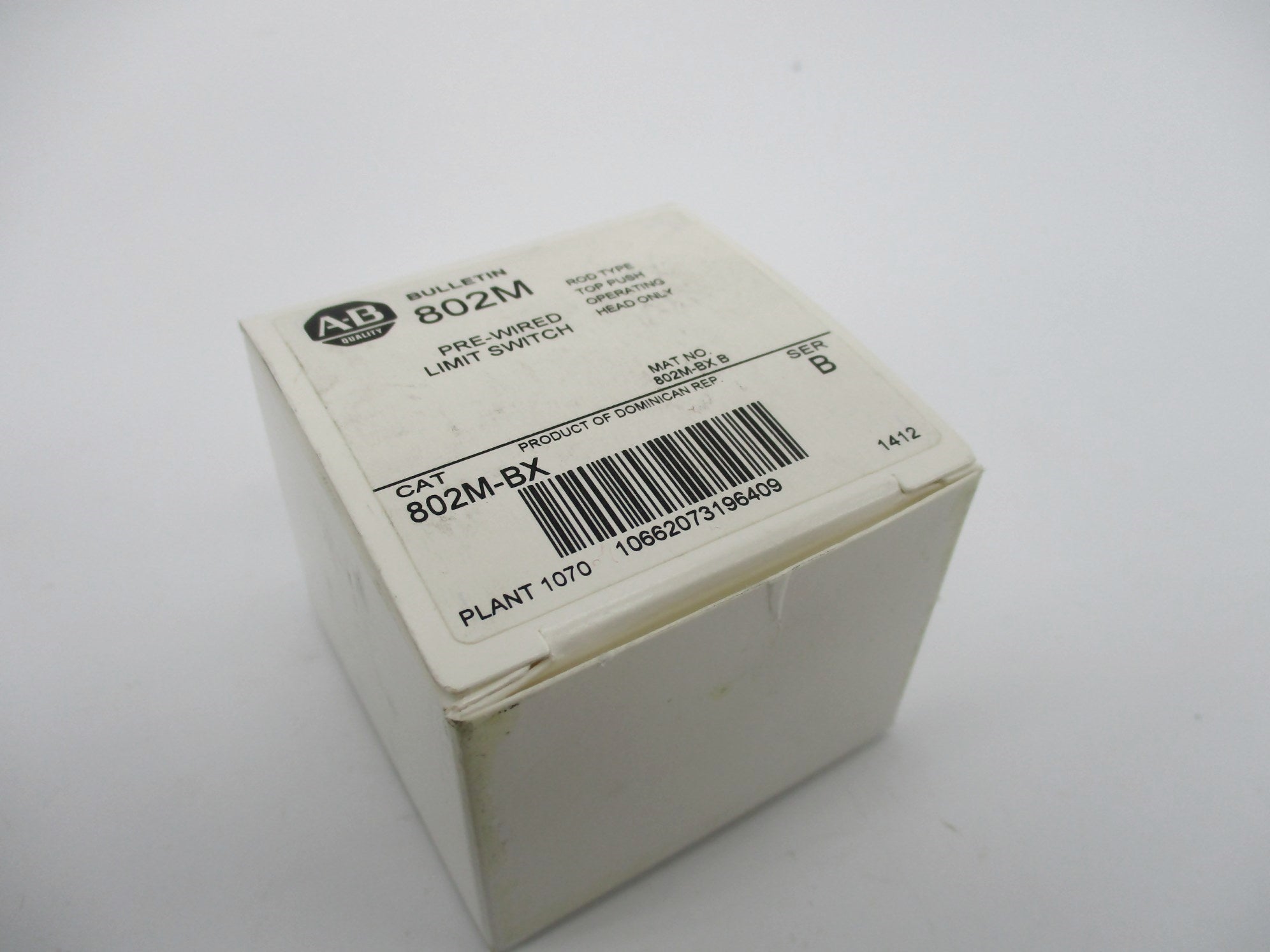 ALLEN BRADLEY 802M-BX SER. B (WH) NSMP