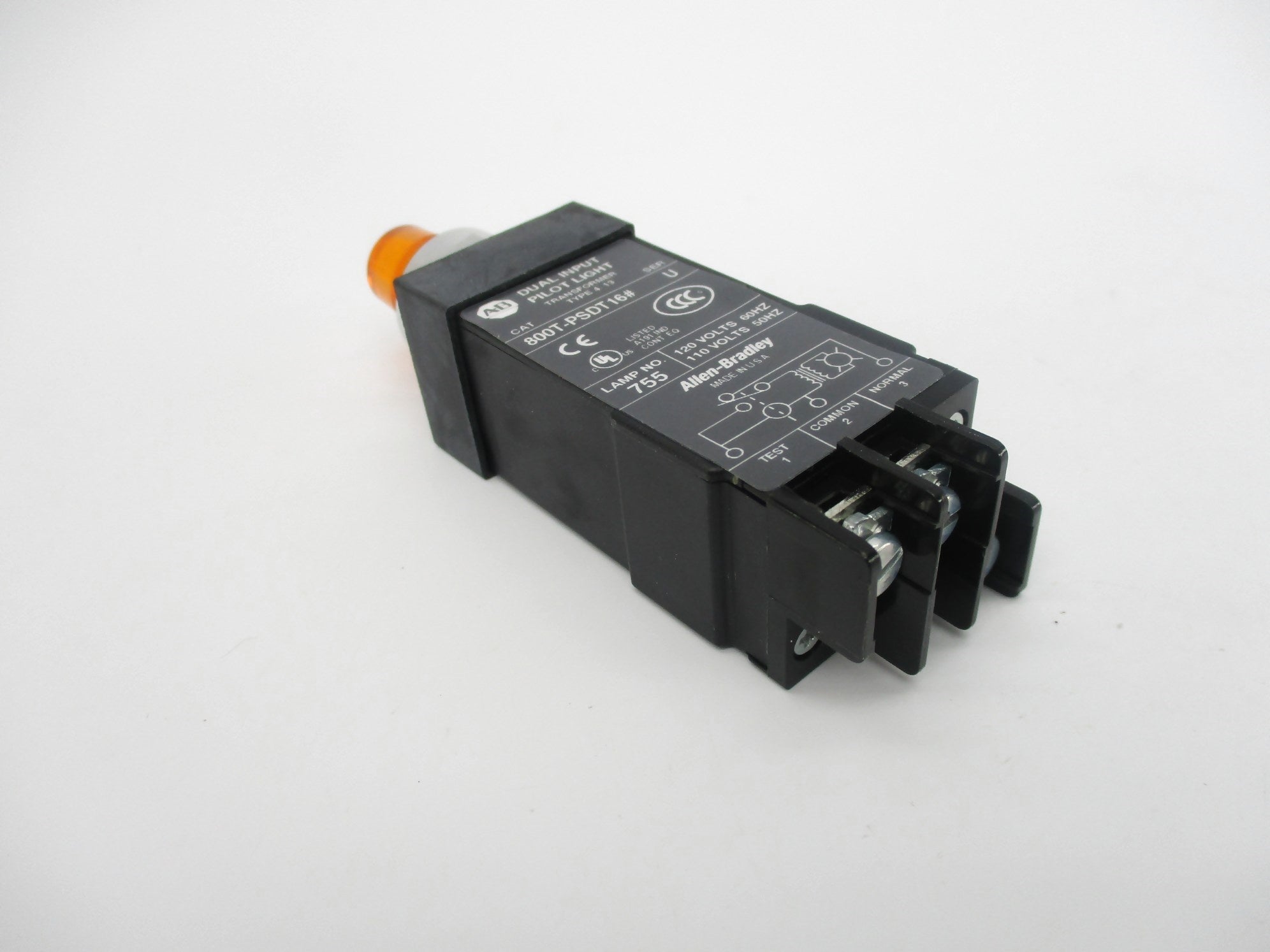 ALLEN BRADLEY 800T-PSDT16A SER. U (WH) NSMP