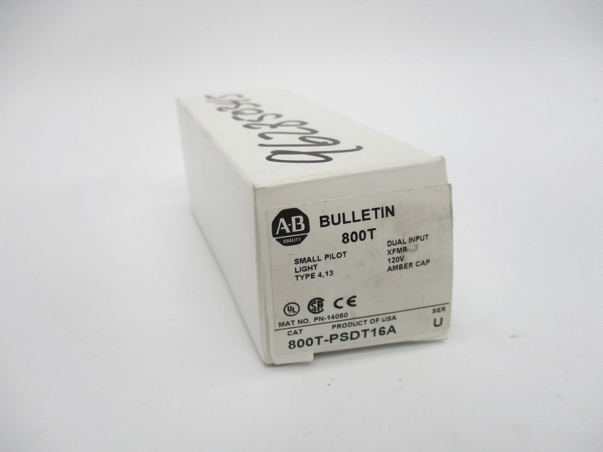 ALLEN BRADLEY 800T-PSDT16A SER. U (WH) NSMP