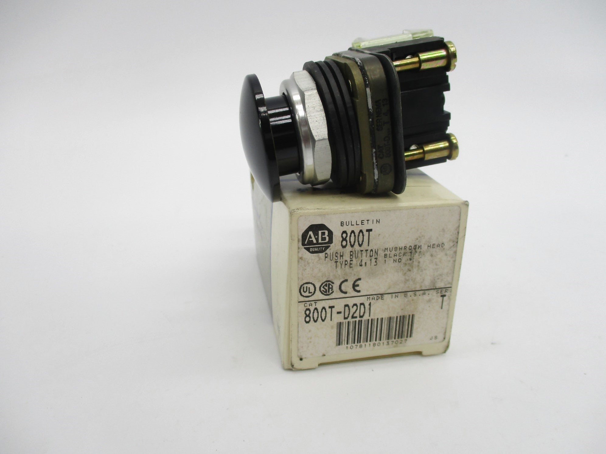 ALLEN BRADLEY 800T-D2D1 SER. T (GY/BL) NSMP