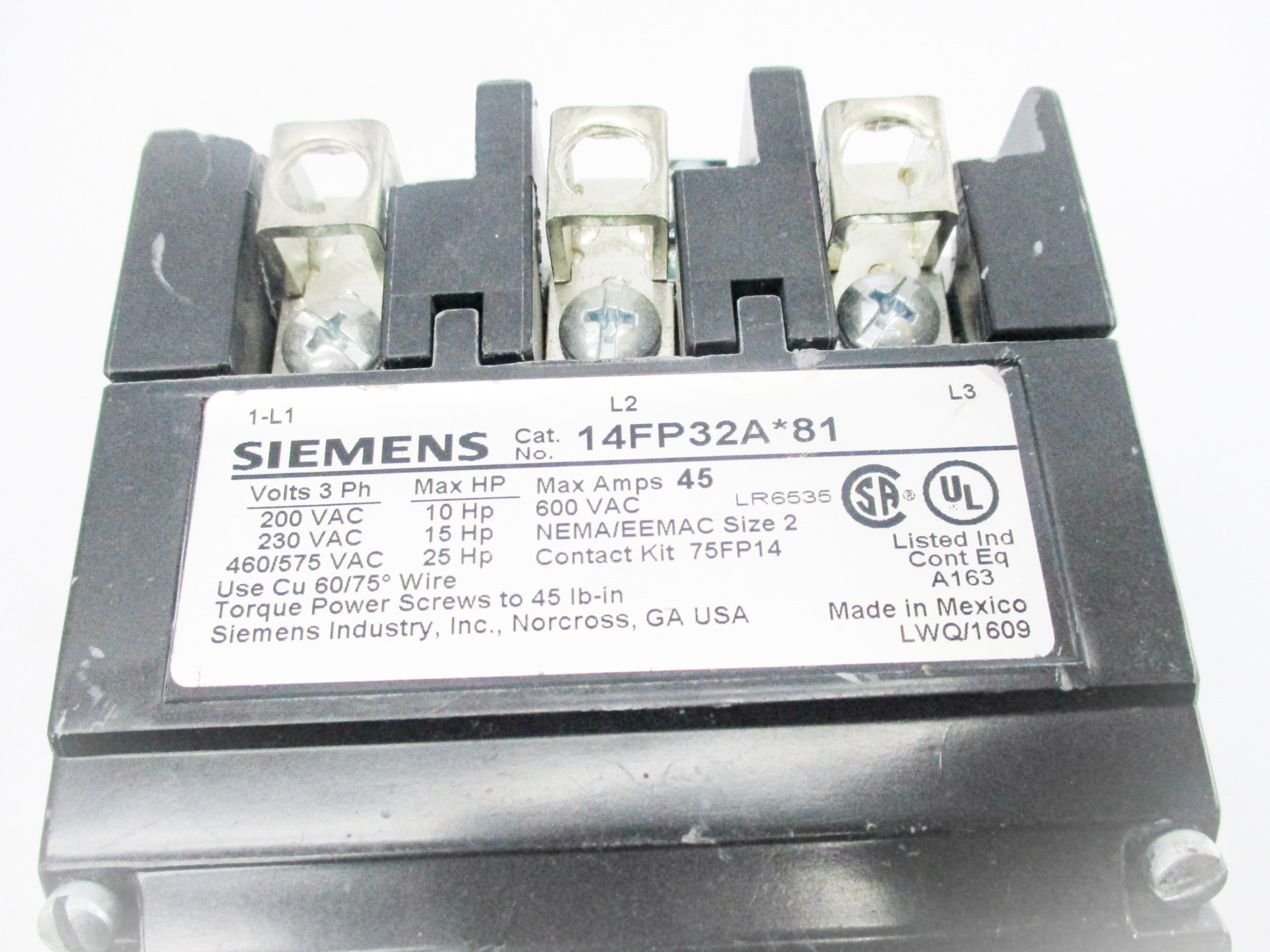 SIEMENS 14FP32A*81 (AS PICTURED) NSNP