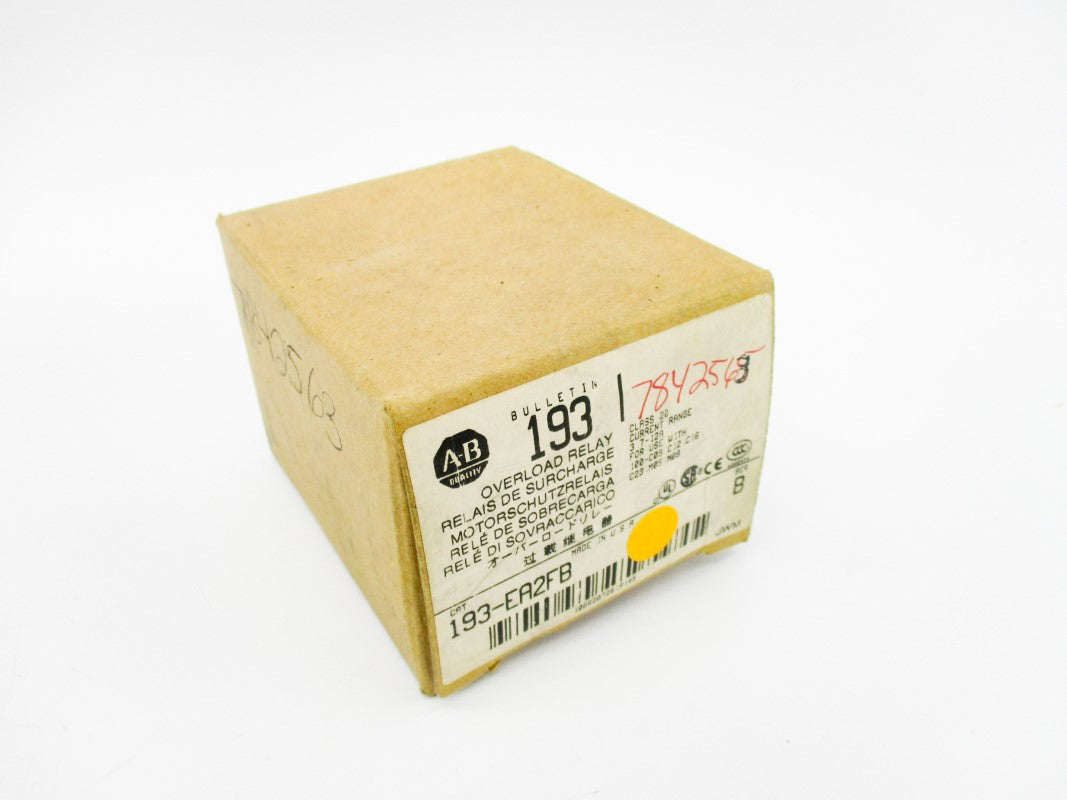 ALLEN BRADLEY 193-EA2FB SER. B 3.7-12A (BR/WH) NSMP