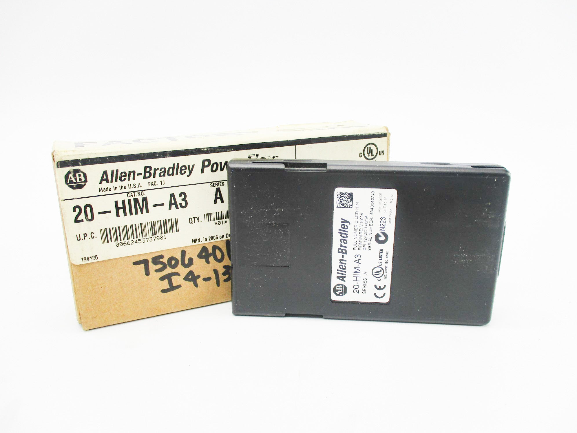 ALLEN BRADLEY 20-HIM-A3 SER. A F/W 3.006 NSMP