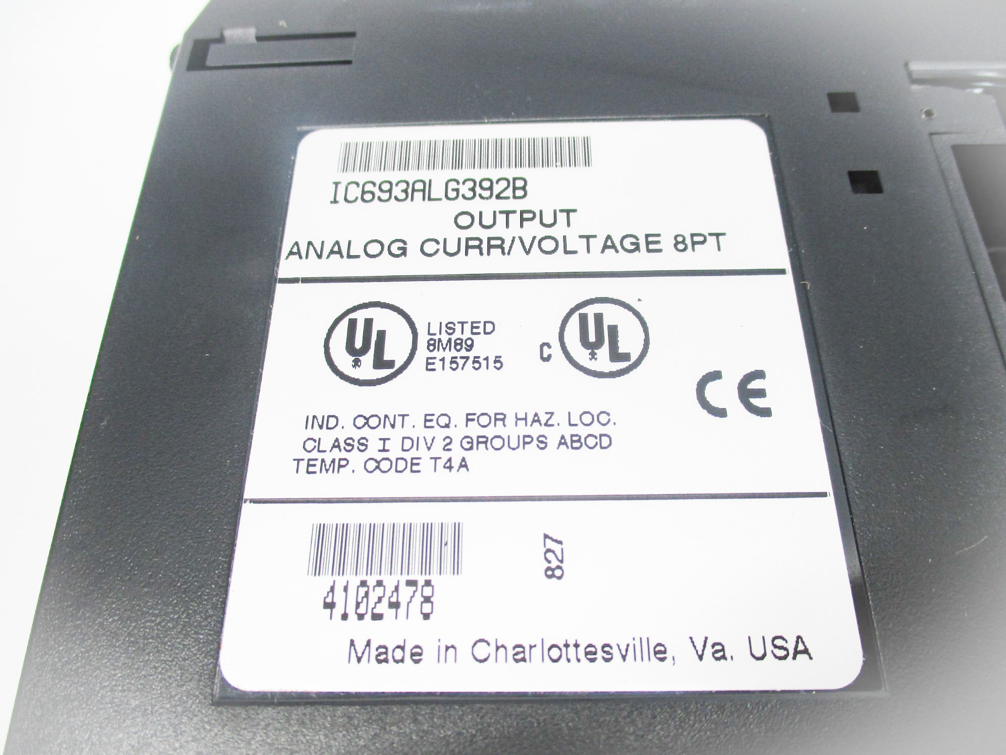 FANUC IC693ALG392B NSNP