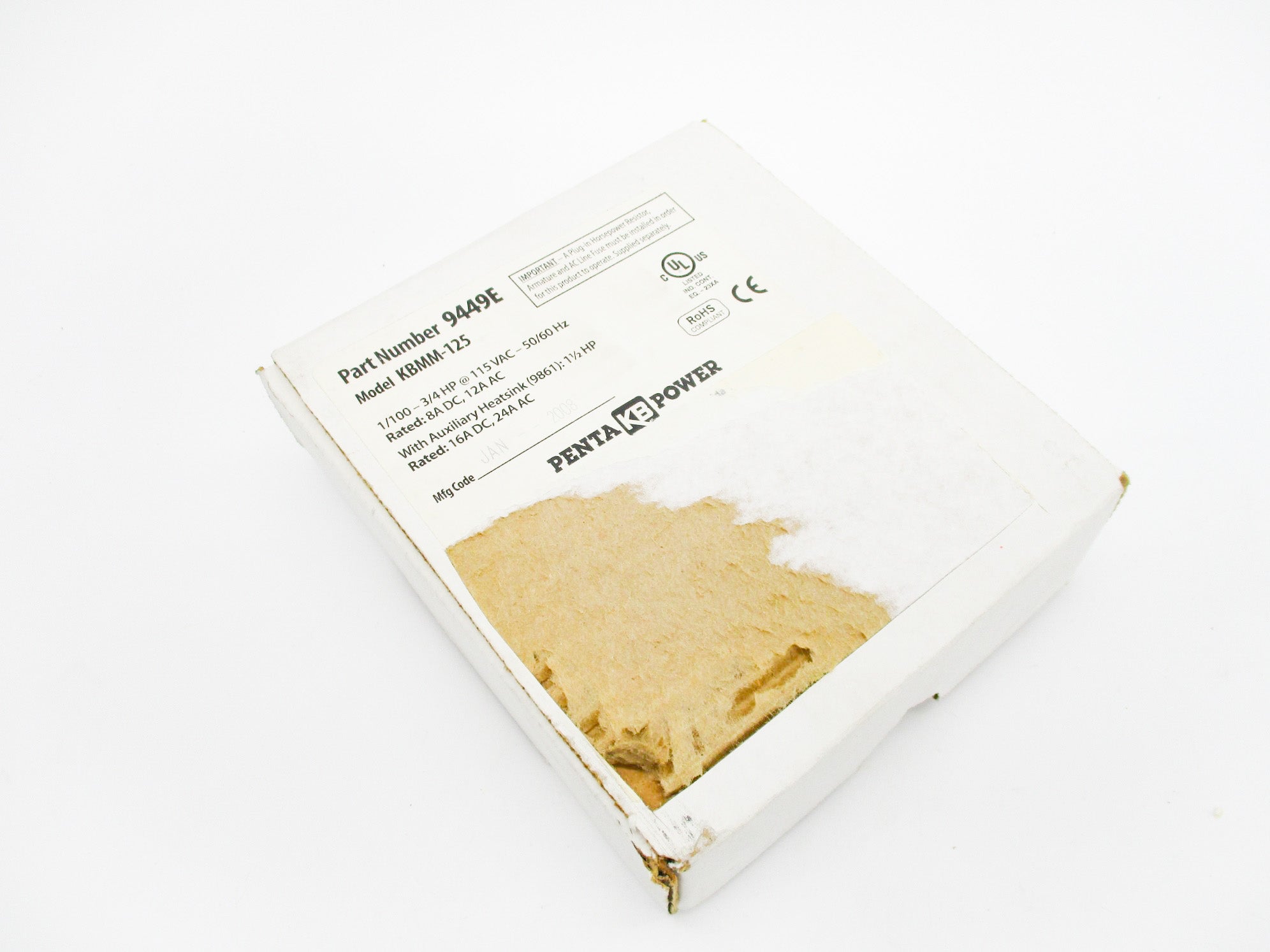 KB  ELECTRIC KBMM-125 9449E NSMP