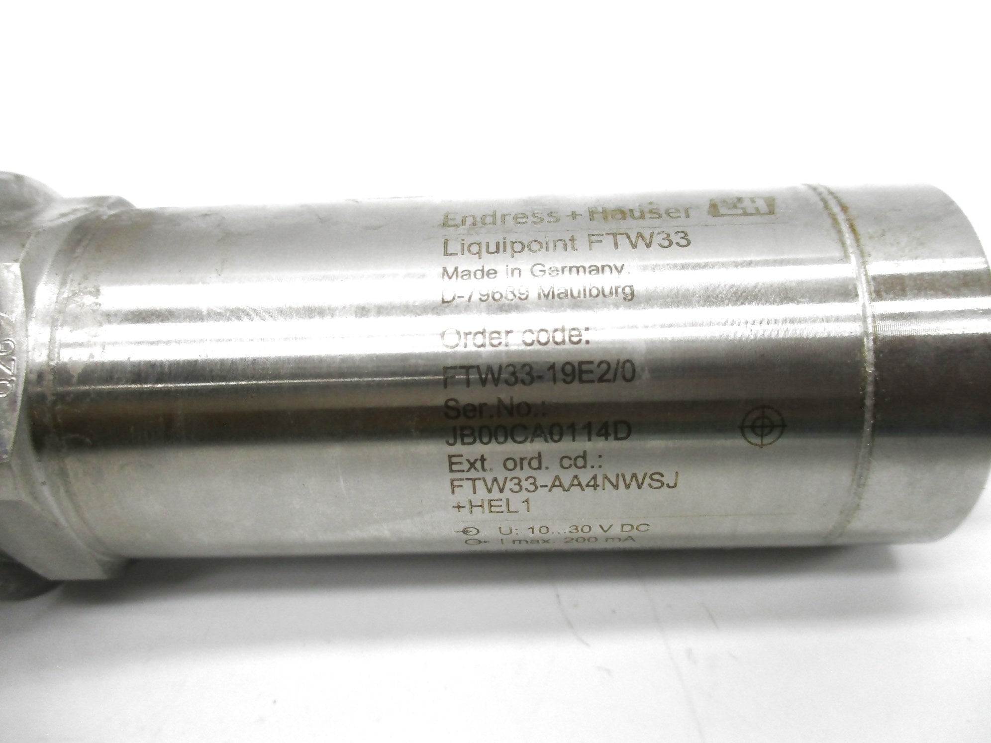 ENDRESS+HAUSER FTW33-19E2/0 NSNP