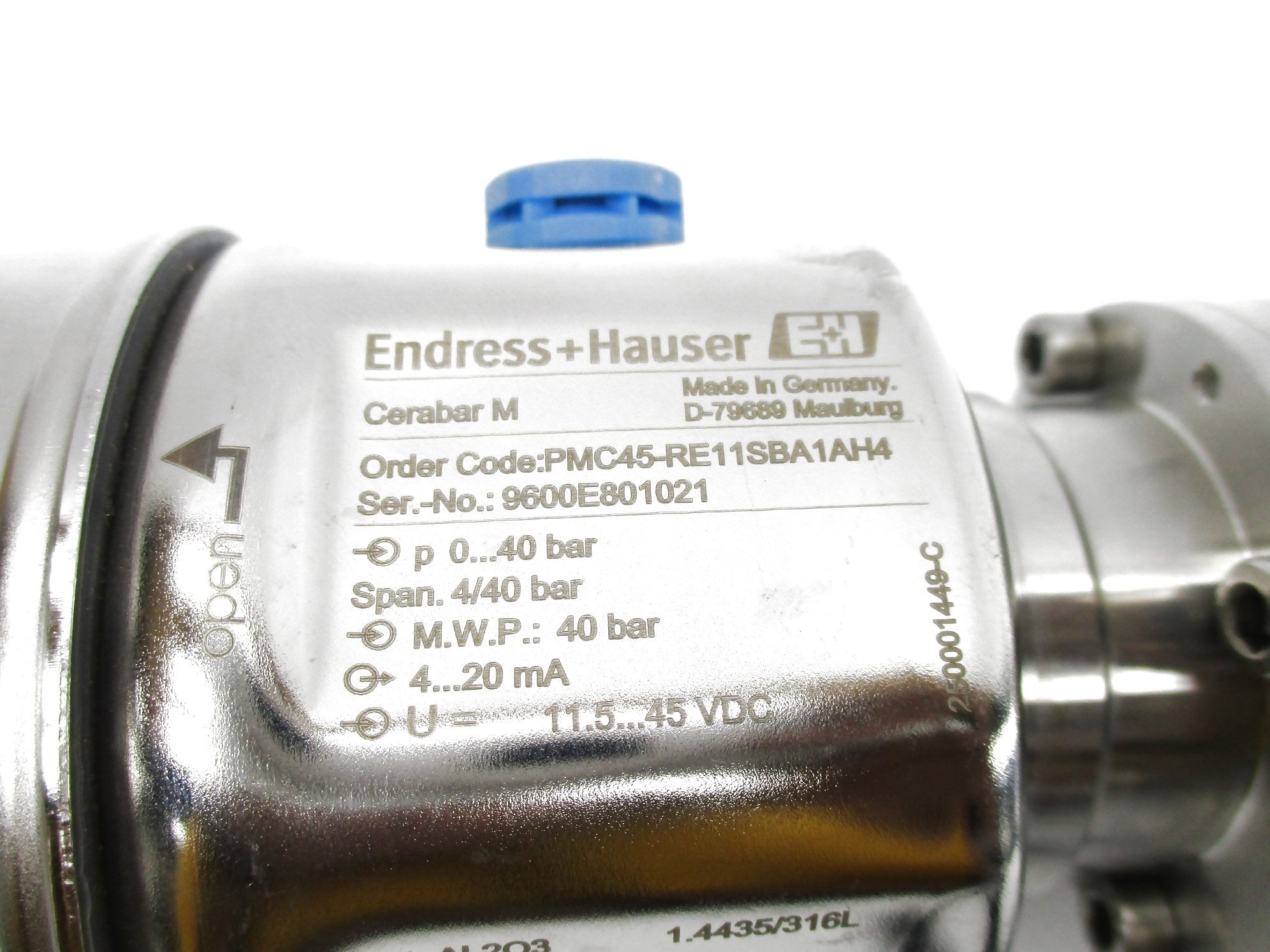 ENDRESS+HAUSER PMC45-RE11SBA1AH4 NSNP