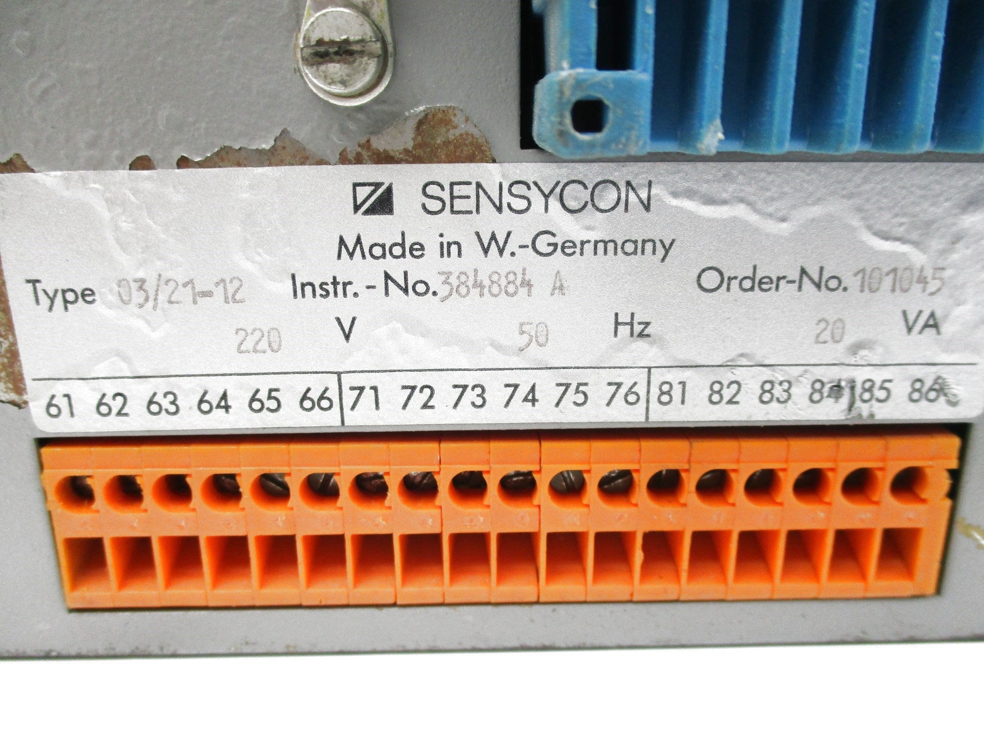 SENSYCON 03/21-12 UNMP