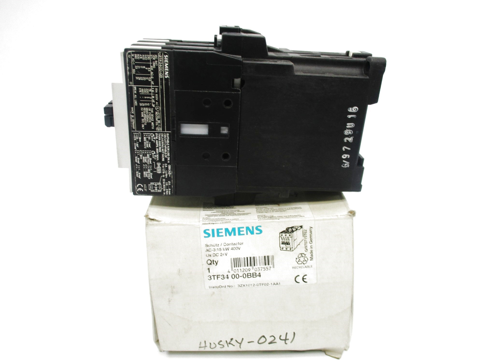 SIEMENS 3TF3400-0BB4 24V NSMP