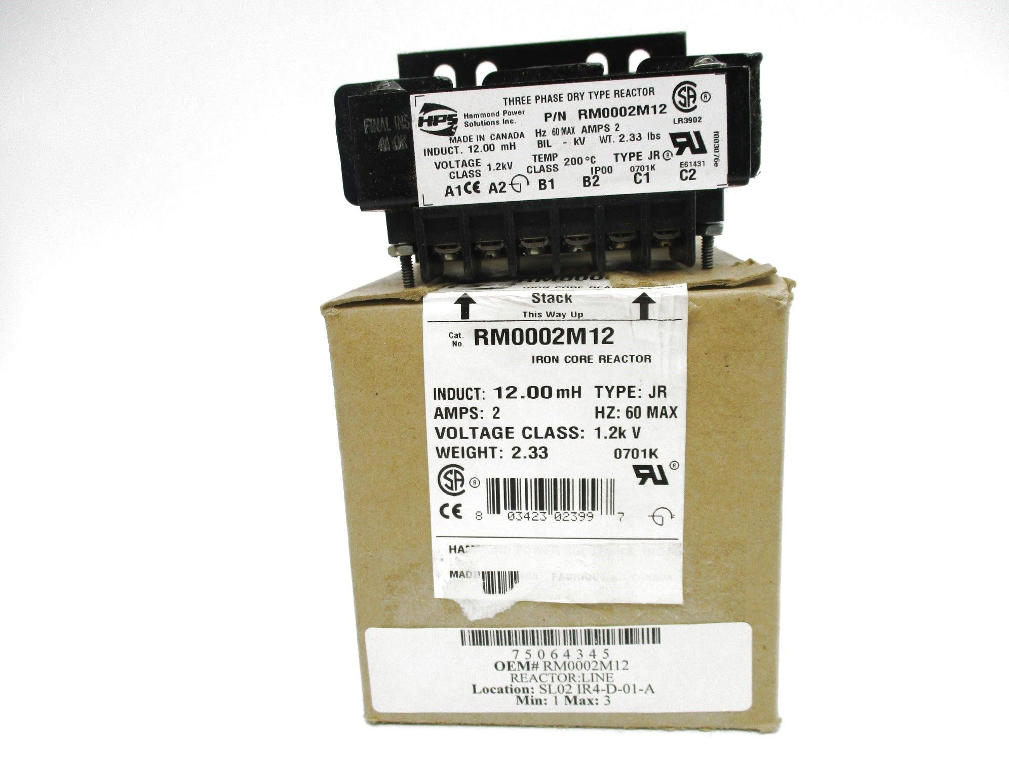 HPS RM0002M12 NSMP