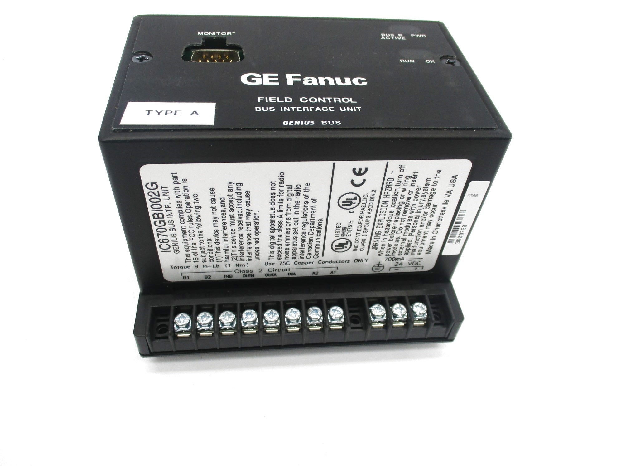 FANUC IC670GBI002G NSMP