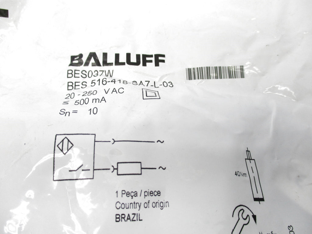 BALLUFF BES037W-BES516-418 NSMP