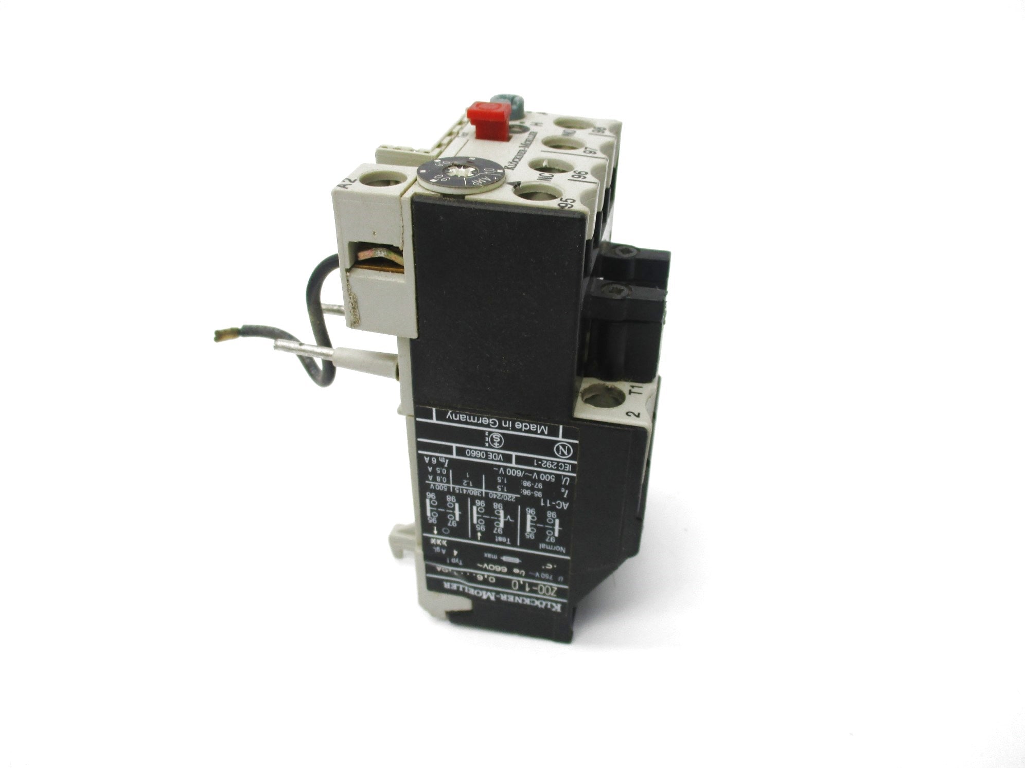 KLOCKNER MOELLER Z00-1,0 600V 0.6-1.0A UNMP