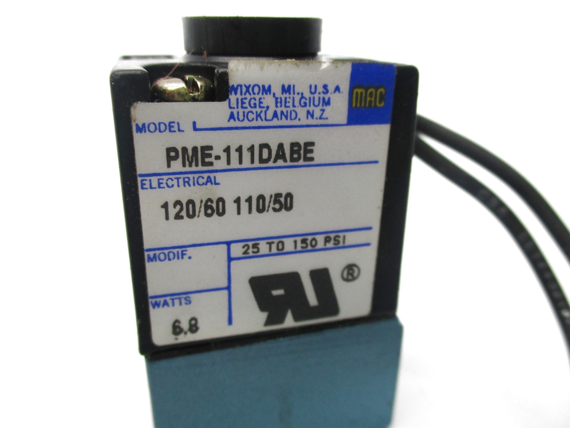 MAC PME-111DABE 120/110V 25-150PSI NSNP