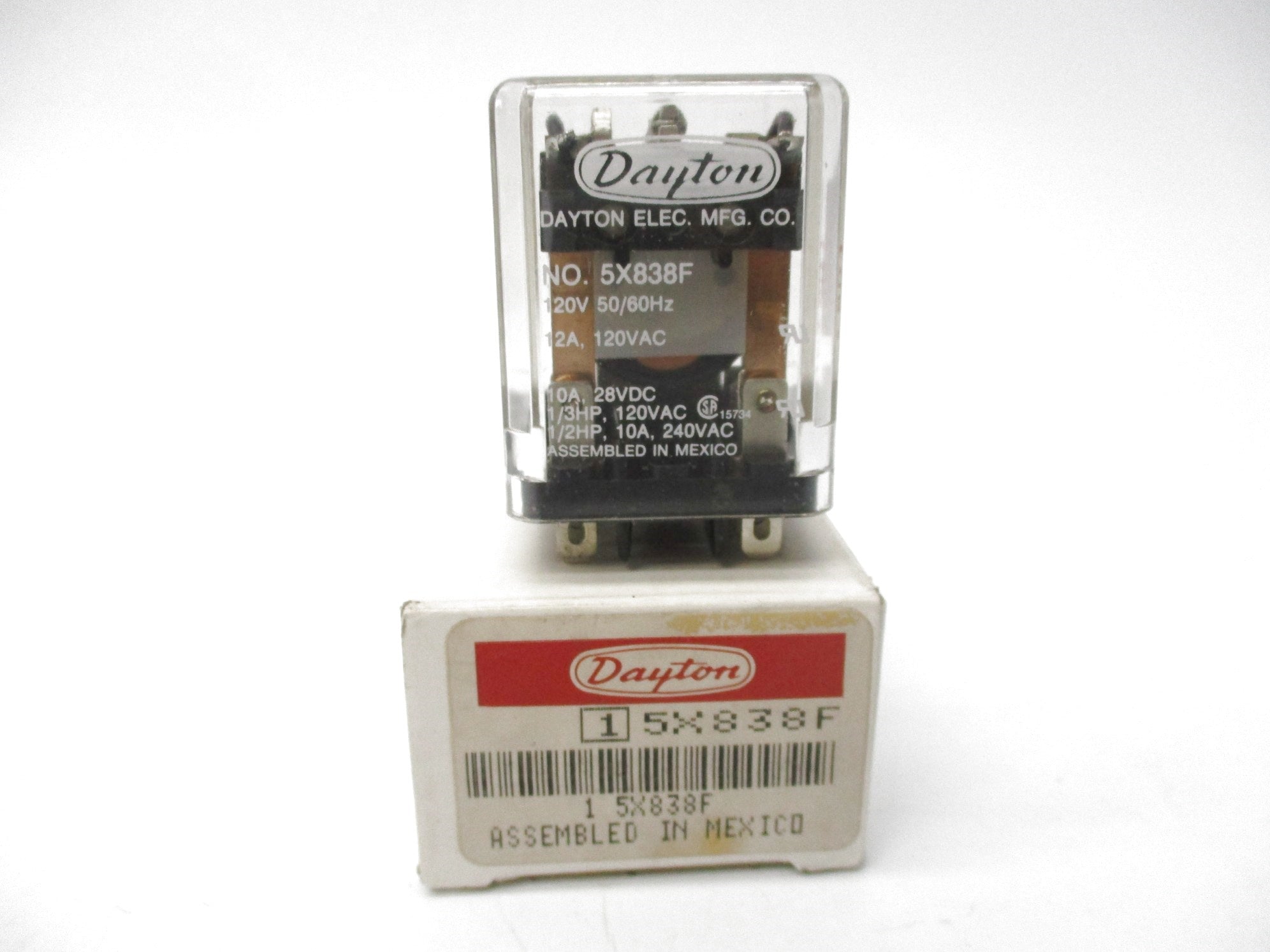 DAYTON 5X838F 120V 12A NSMP