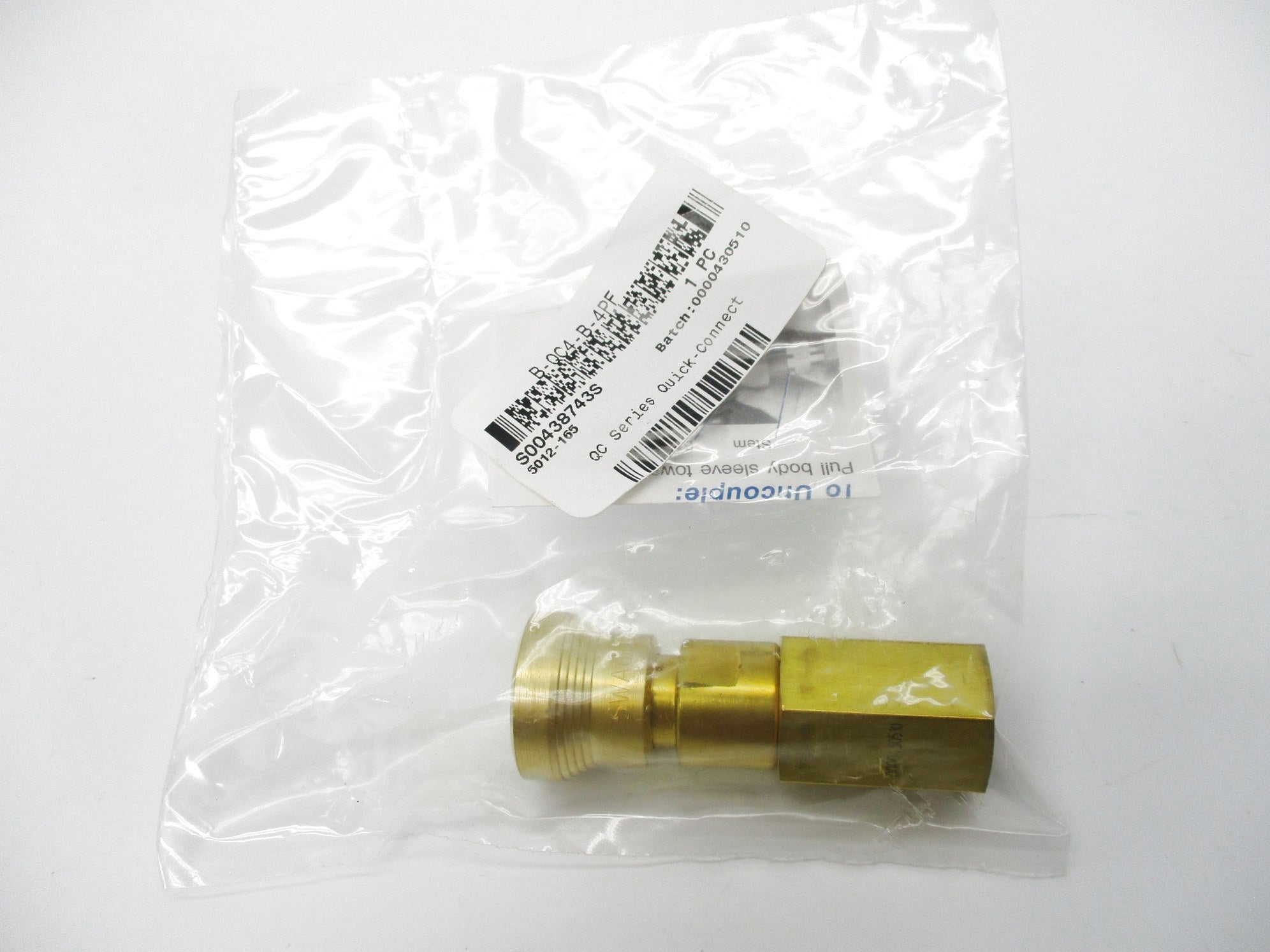 SWAGELOK B-QC4-B-4PF NSMP