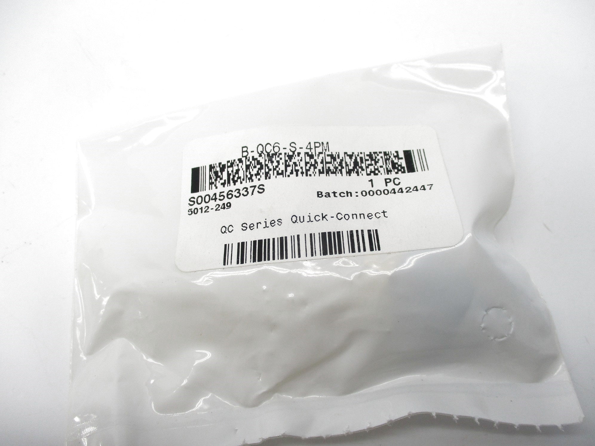 SWAGELOK B-QC6-S-4PM NSMP
