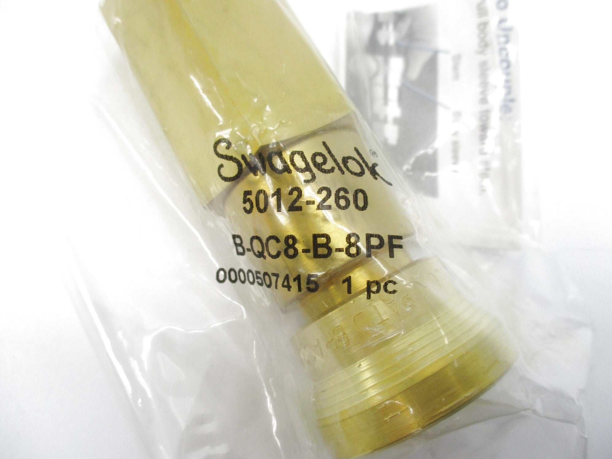 SWAGELOK B-QC8-B-8PF NSMP