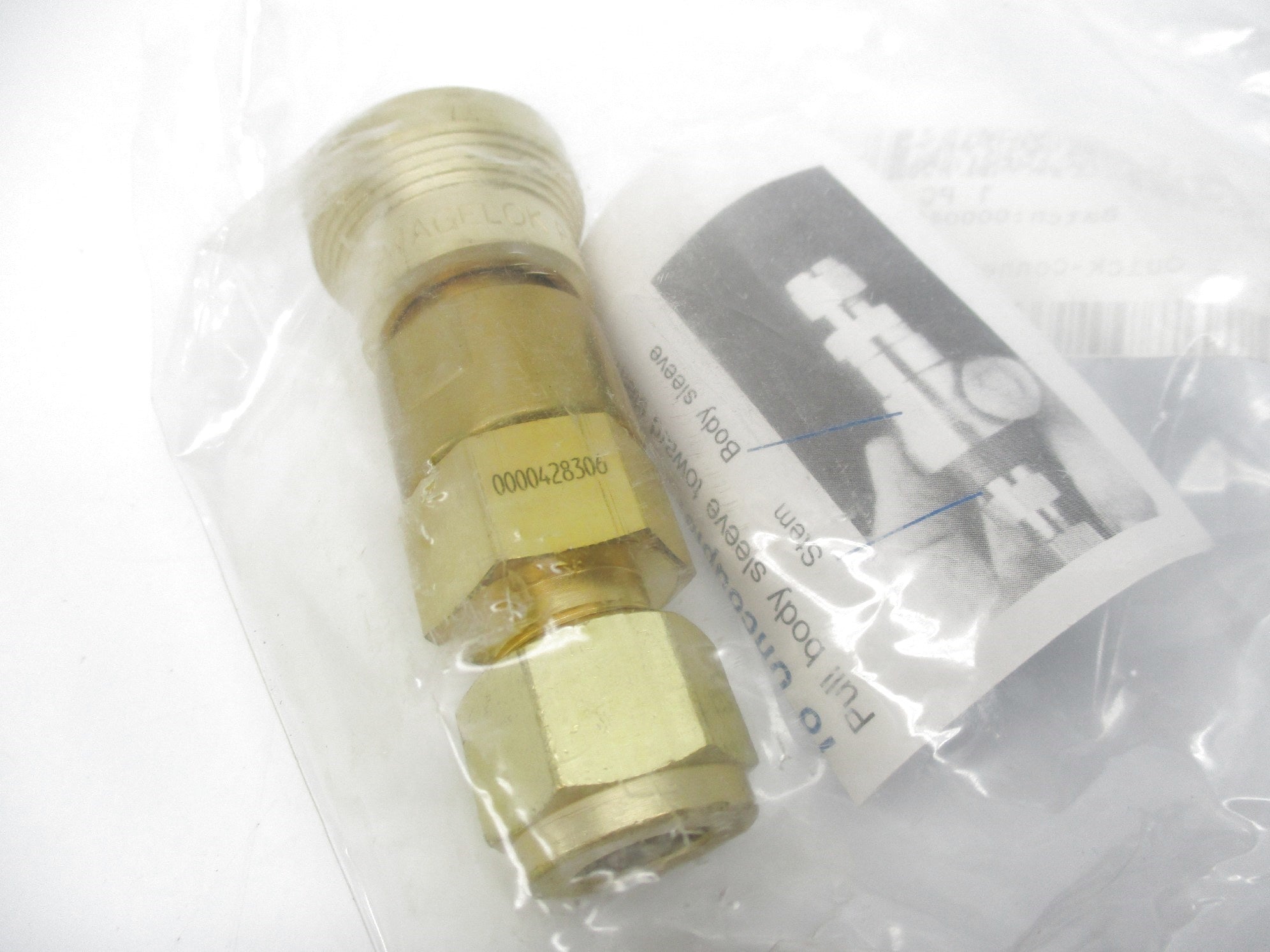 SWAGELOK B-QC6-B-600 NSMP