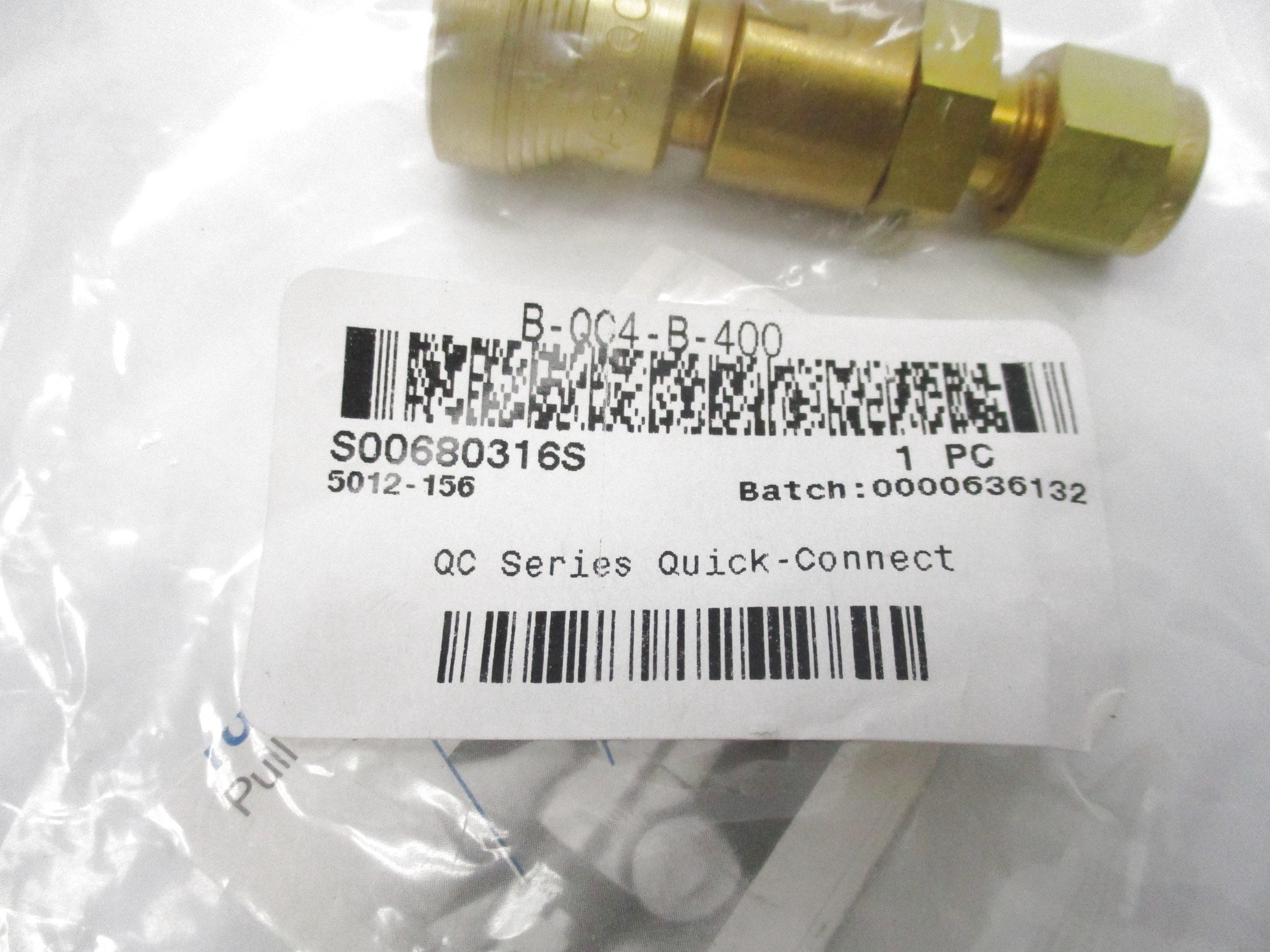 SWAGELOK B-QC4-B-400 NSMP