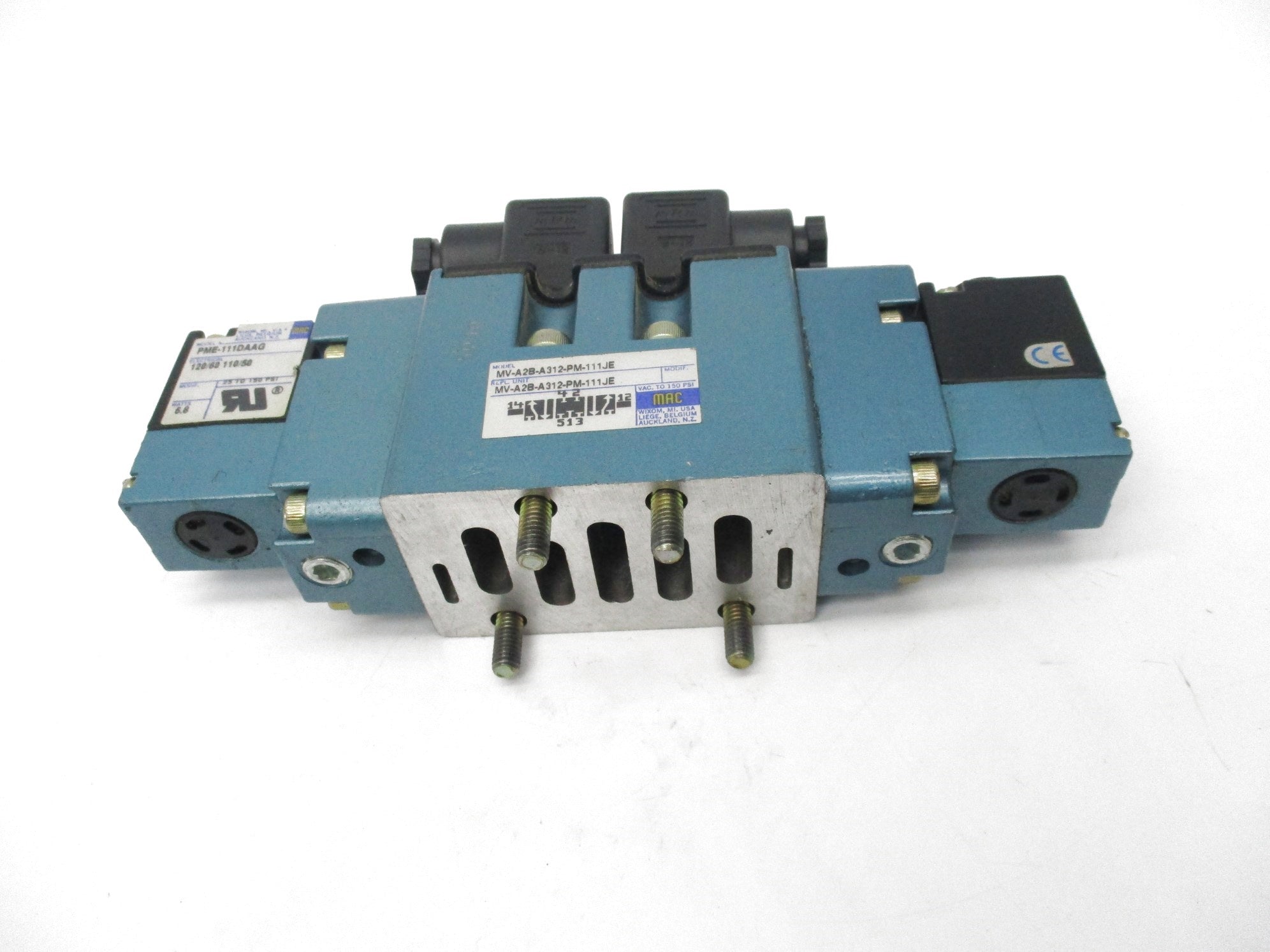 MAC MV-A2B-A2B-A312-PM-111JE 120/60 110/50 150PSI NSNP