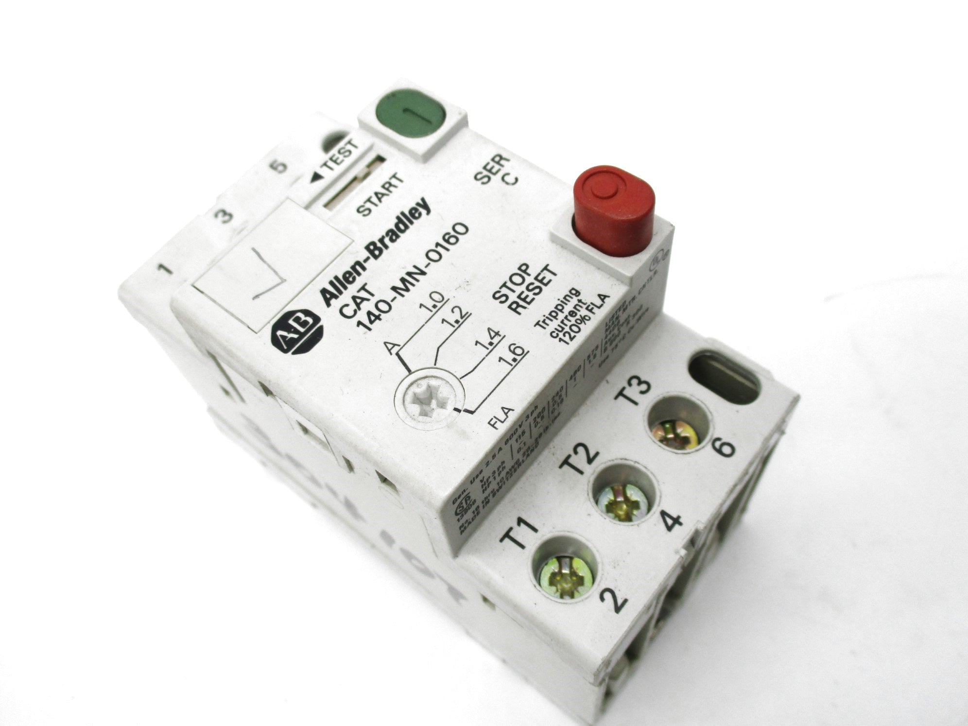 ALLEN BRADLEY 140-MN-0160 SER. C NSNP