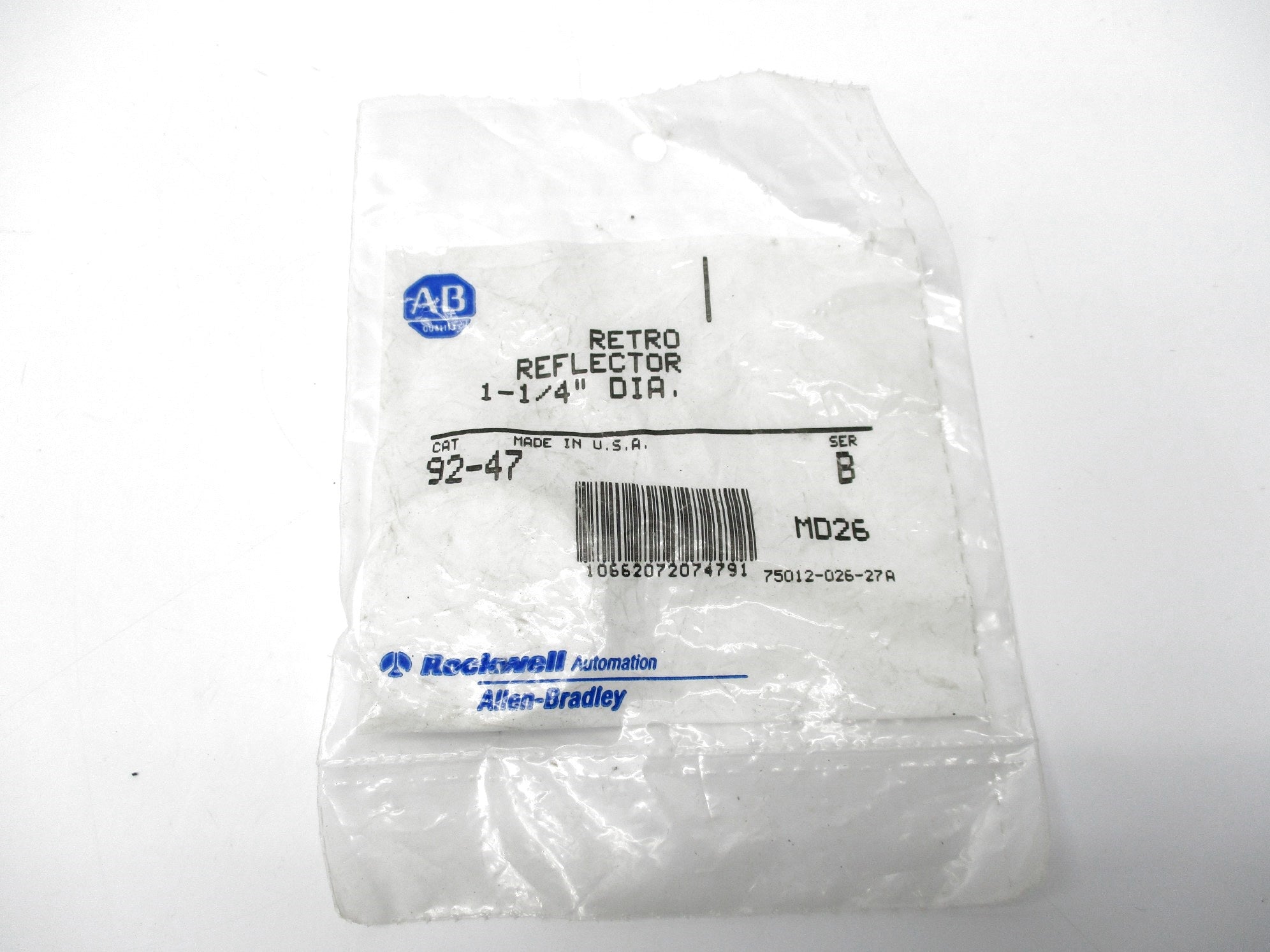 ALLEN BRADLEY 92-47 SER. B (BL/WH) NSMP