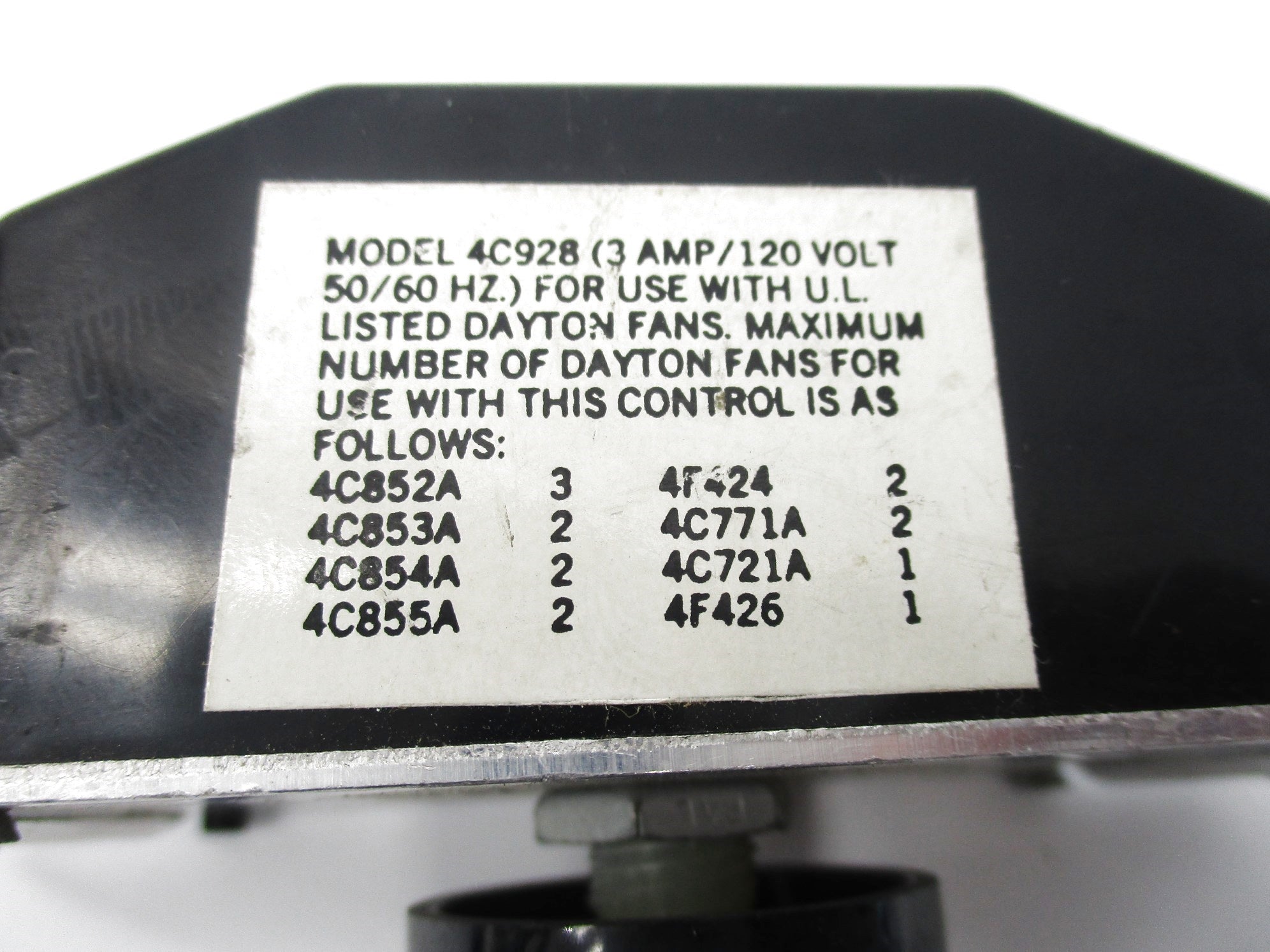 DAYTON 4C928 NSNP