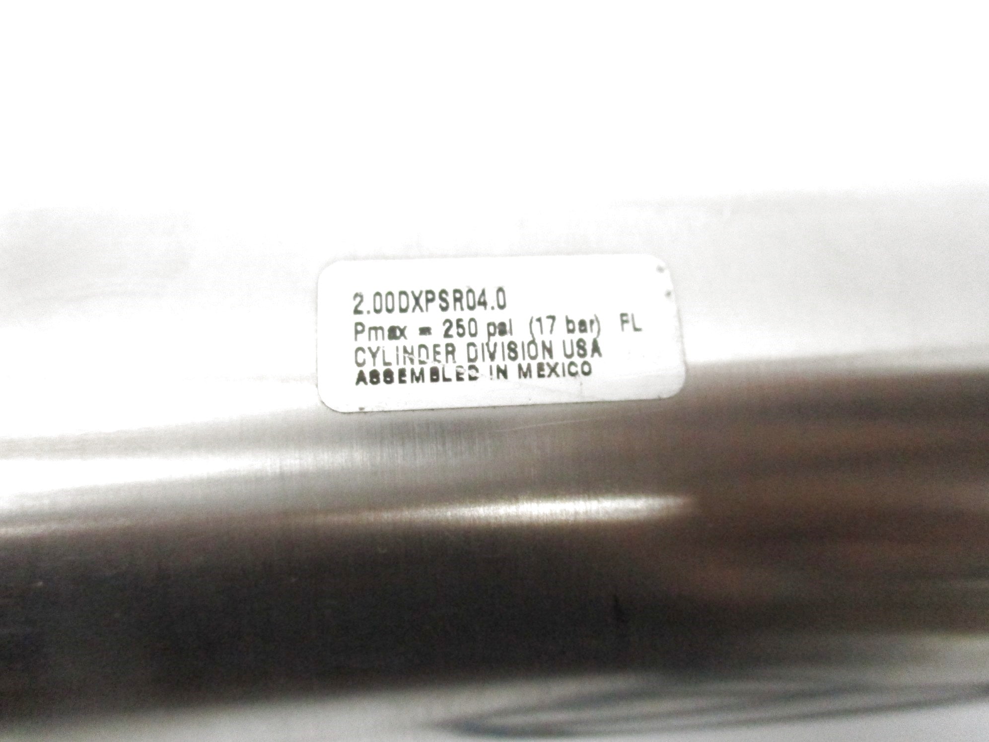 PARKER 2.00DXPSR04.0 250PSI NSNP