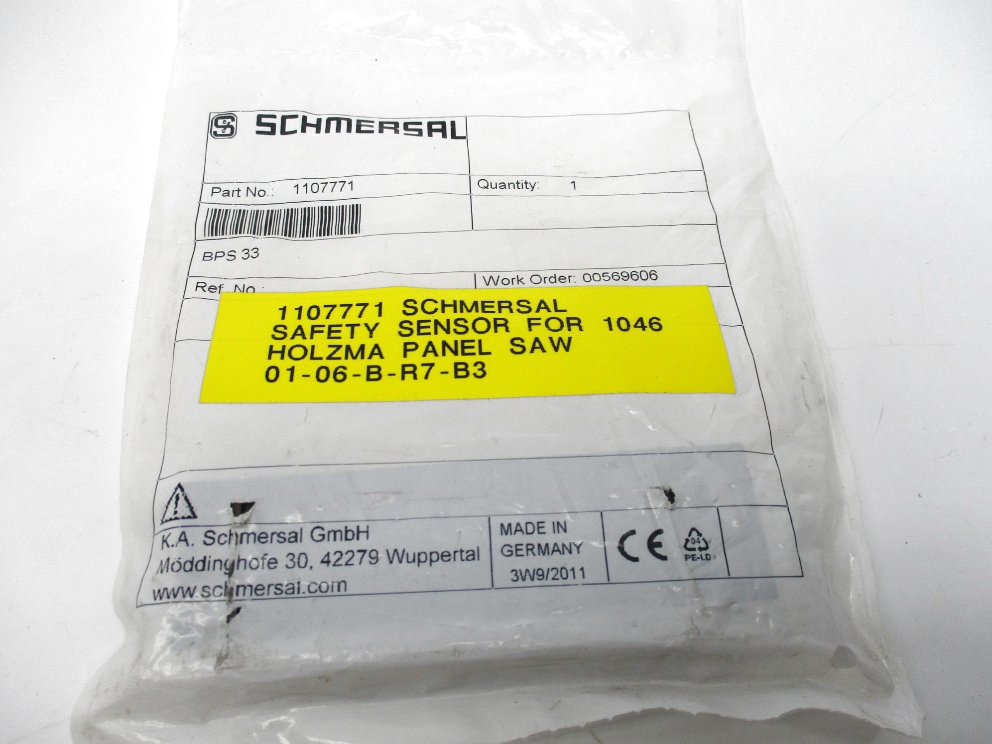 SCHMERSAL 110771 NSMP