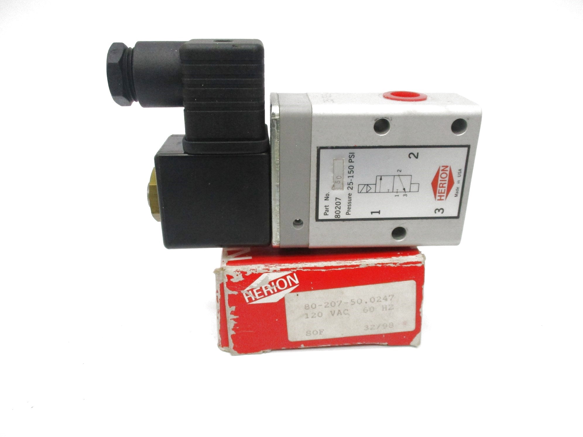 HERION 80-207-50.0247 120V 25-150PSI NSMP