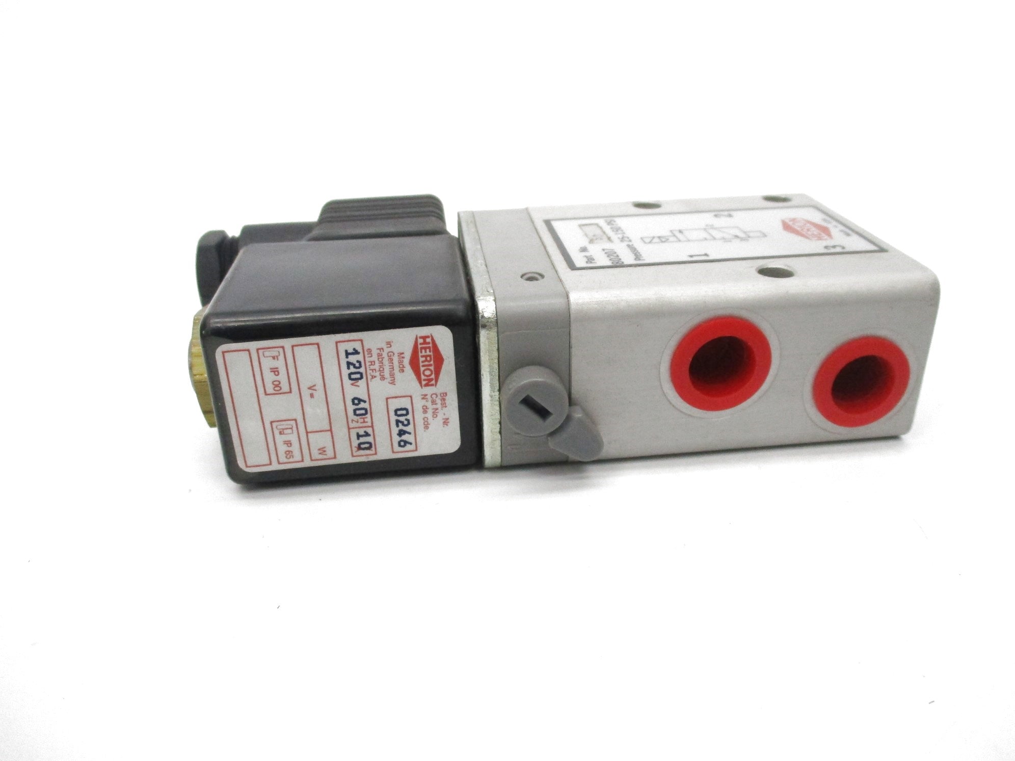 HERION 80-207-50.0247 120V 25-150PSI NSMP