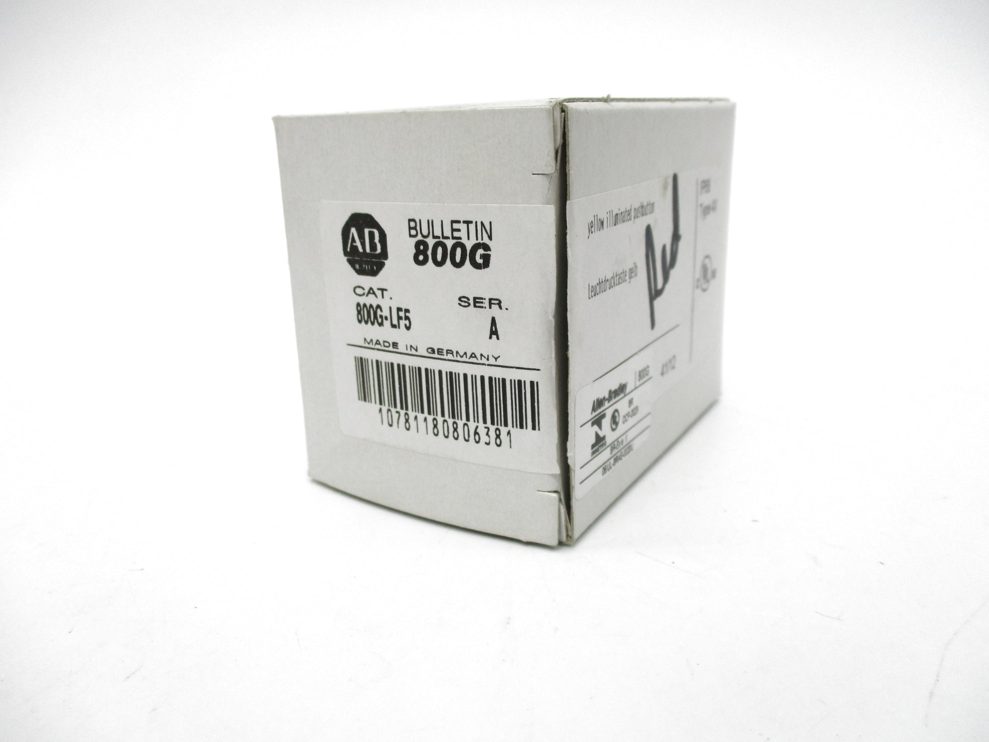 ALLEN BRADLEY 800G-LF5 SER. A (WH) NSMP