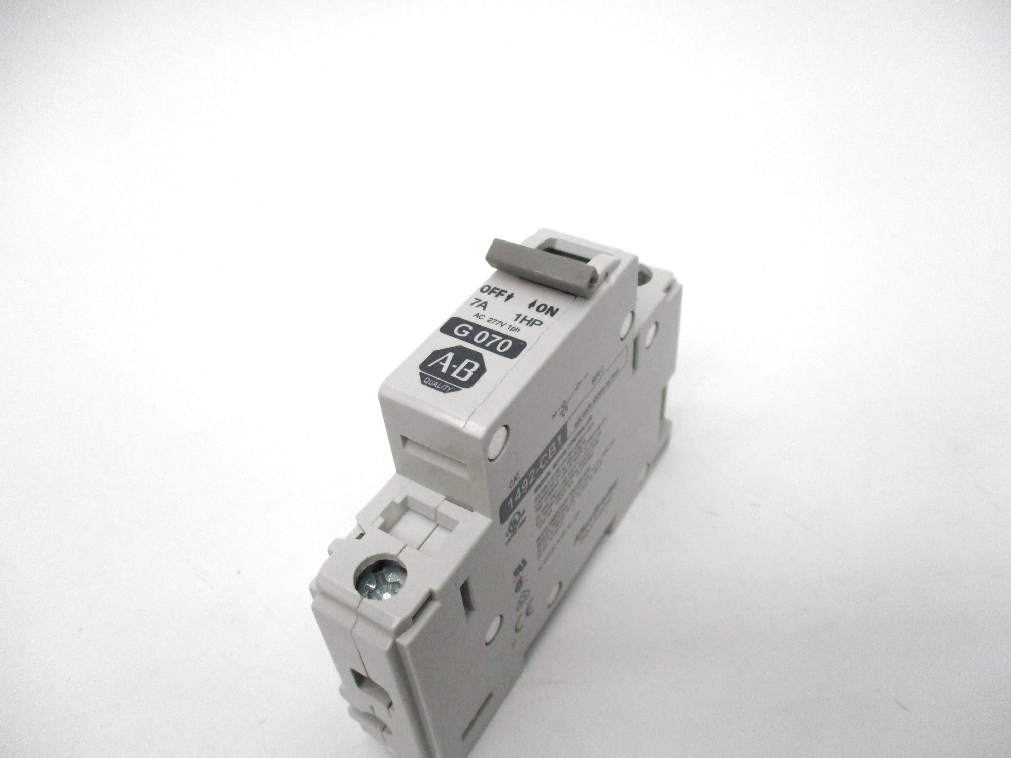 ALLEN BRADLEY 1492-CB1G070 SER. C 7A 277VAC NSMP