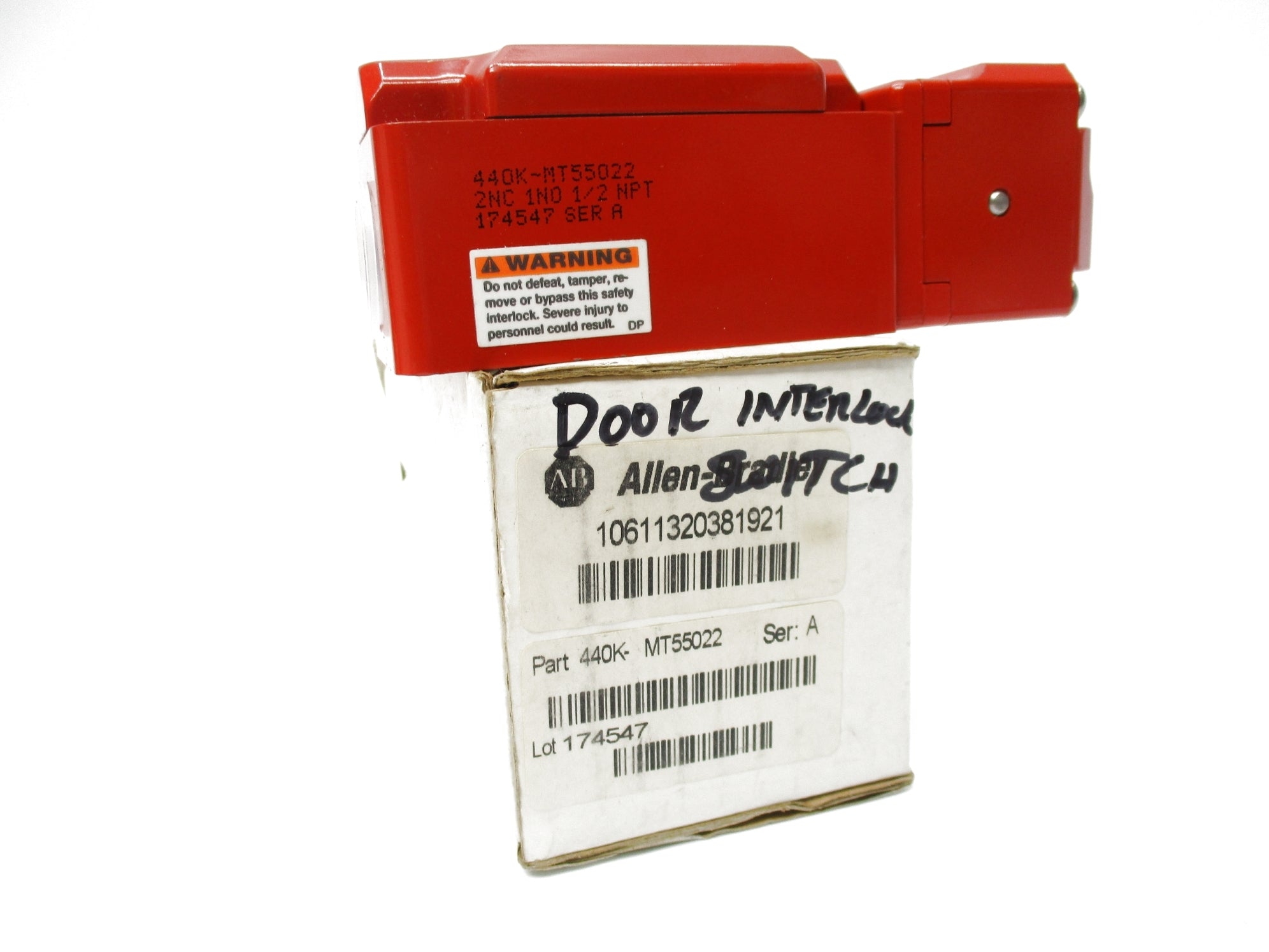 ALLEN BRADLEY 440K-MT55022 SER. A (WH) NSMP