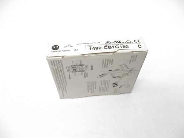 ALLEN BRADLEY 1492-CB1G150 SER. C 15A 277VAC NSMP