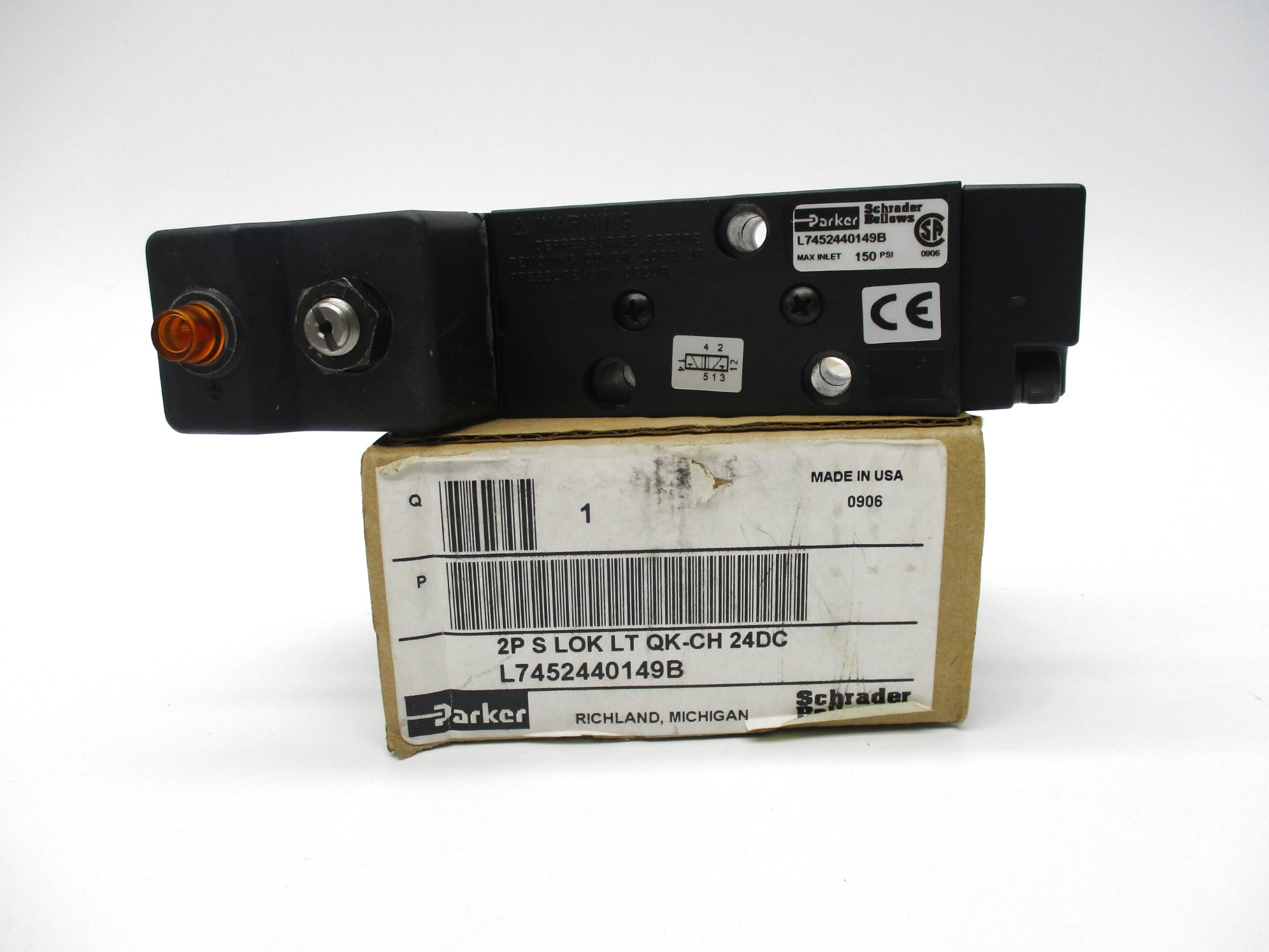 PARKER L7452440149B 150PSI 24VDC NSMP