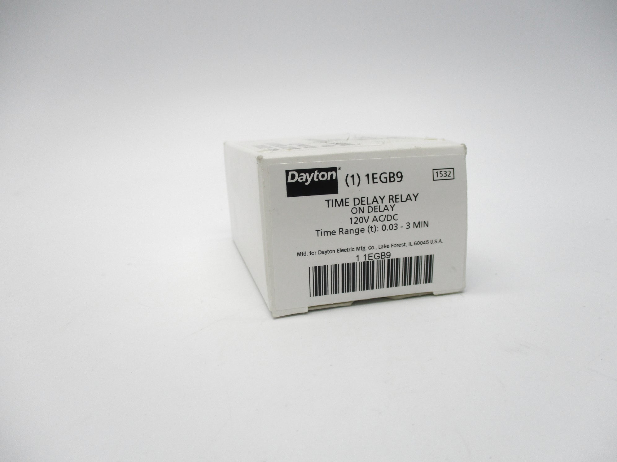 DAYTON 1EGB9 120VAC/DC 10A NSMP