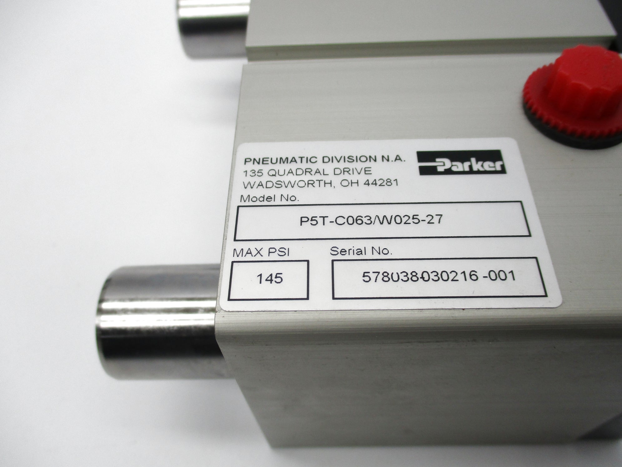 PARKER P5T-C063/W025-27 145PSI NSNP