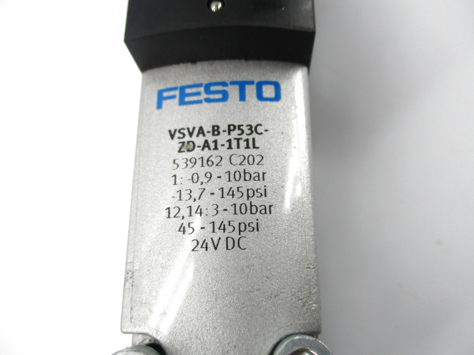 FESTO VSVA-B-P53C-ZD-A1-1T1L 539162 24VDC -13.7-145PSI NSNP
